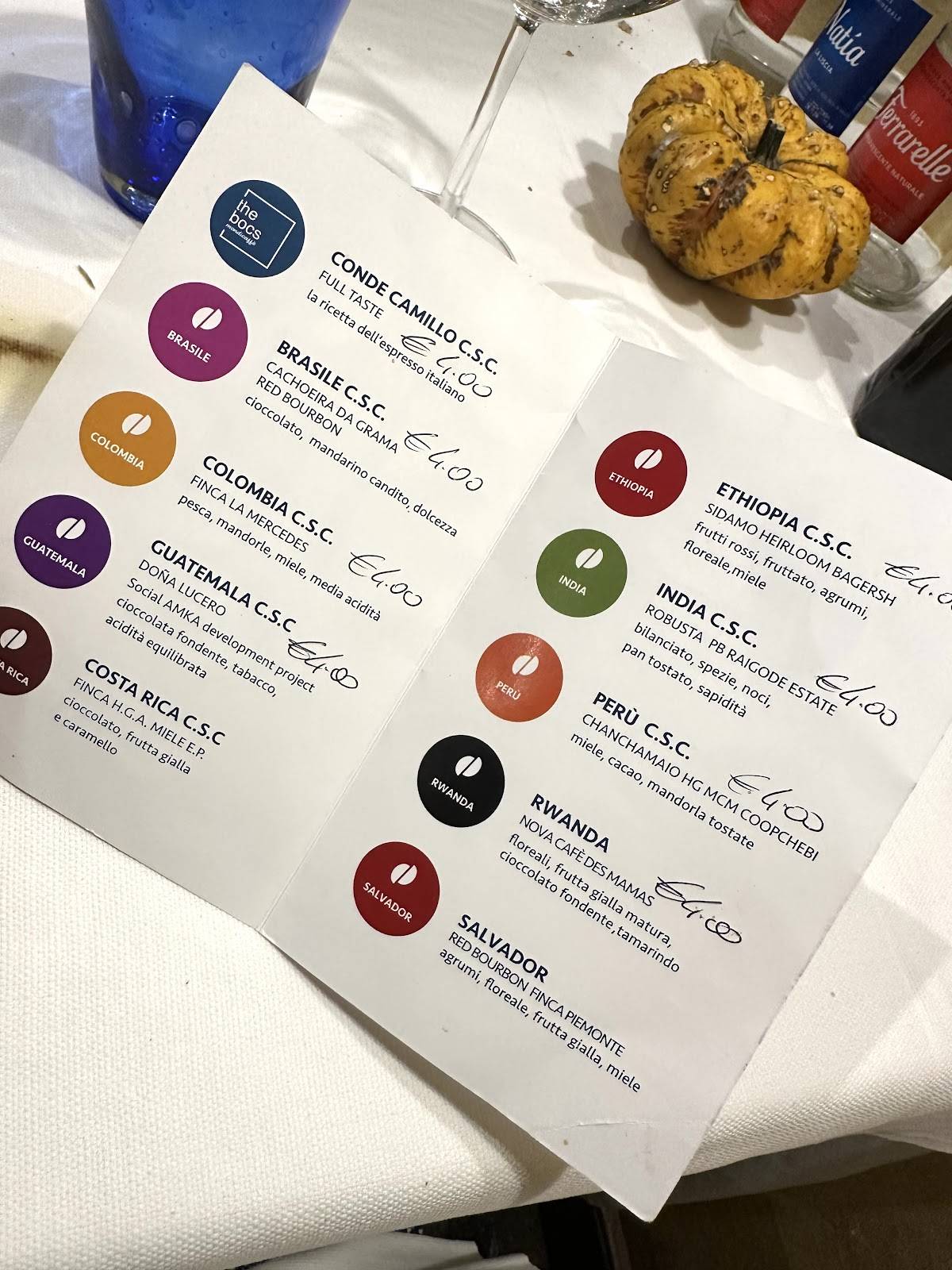 Menu di Ristorante Sora Maria e Arcangelo 