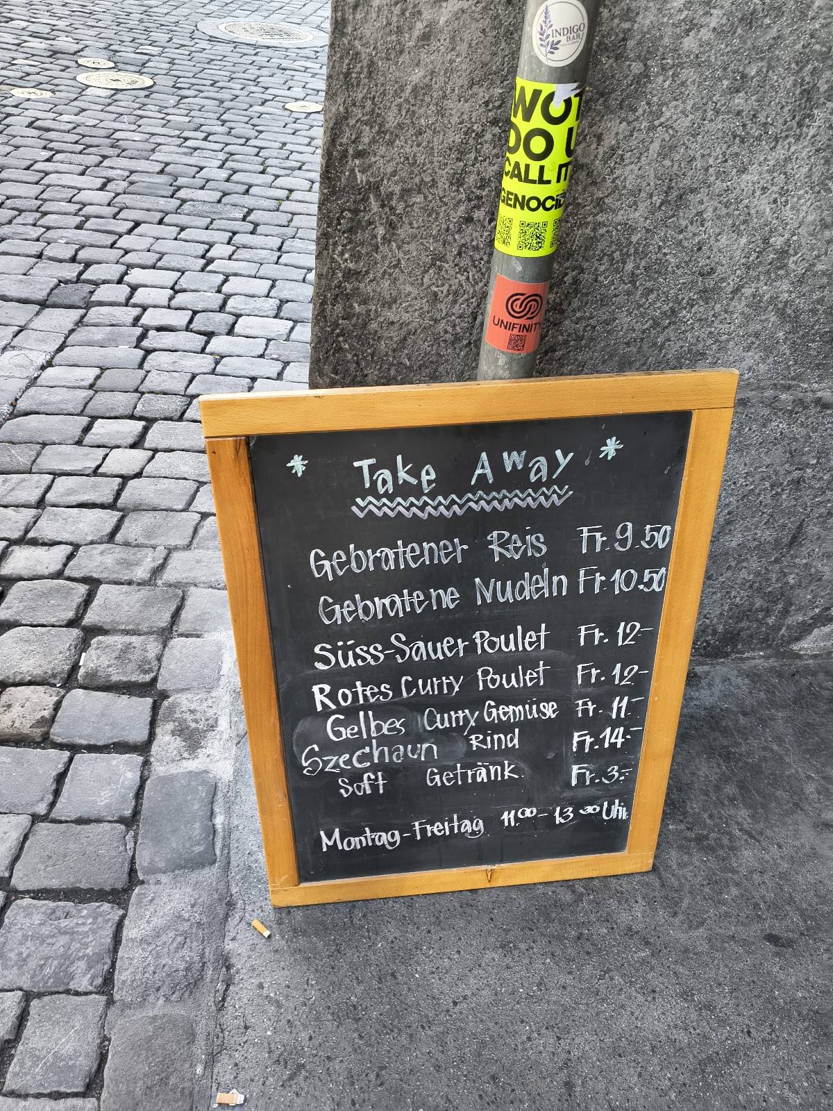 Menu di Soriya 