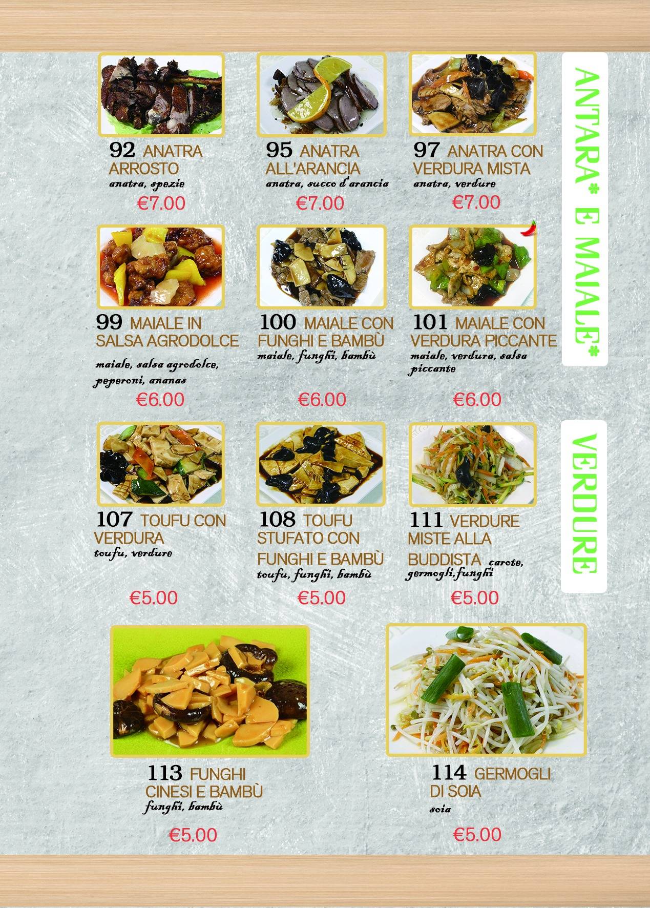 Menu di Ristorante Sushi Soya 
