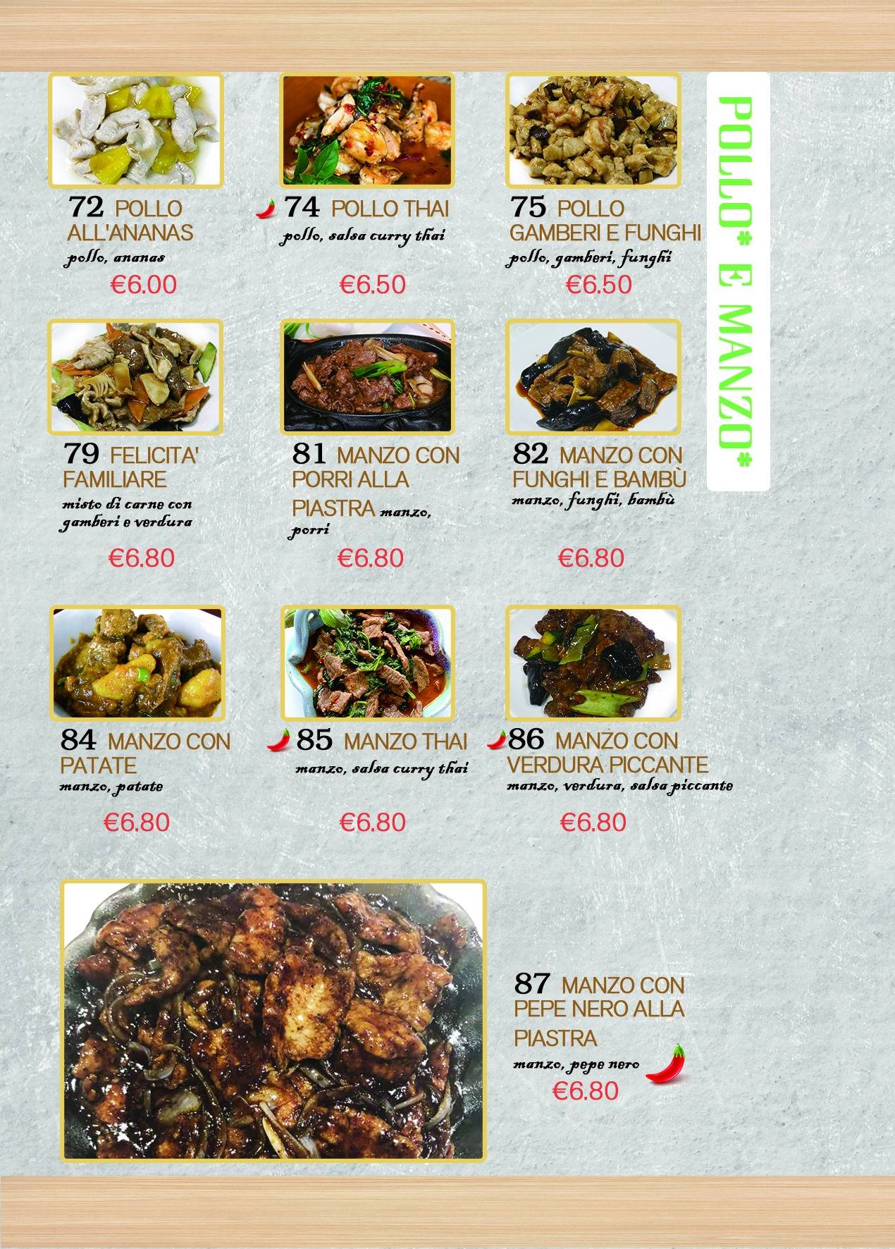 Menu di Ristorante Sushi Soya 