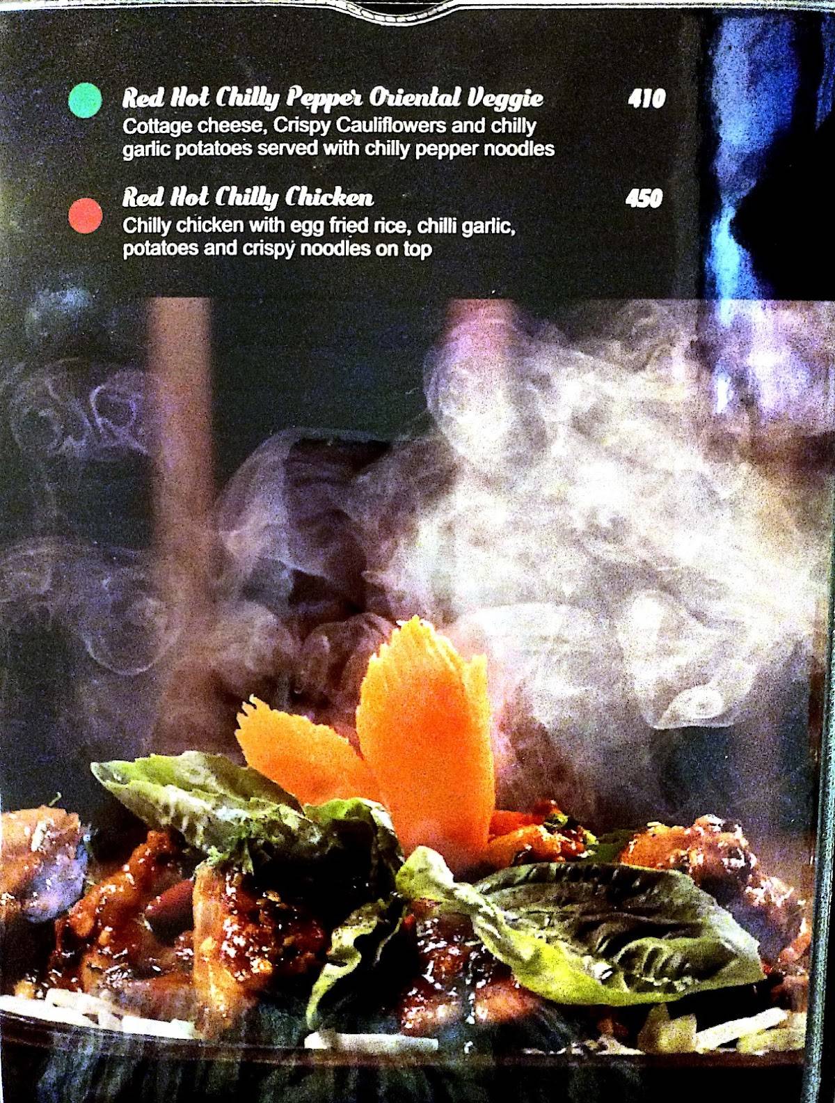 Spice & Rice Restaurant menu