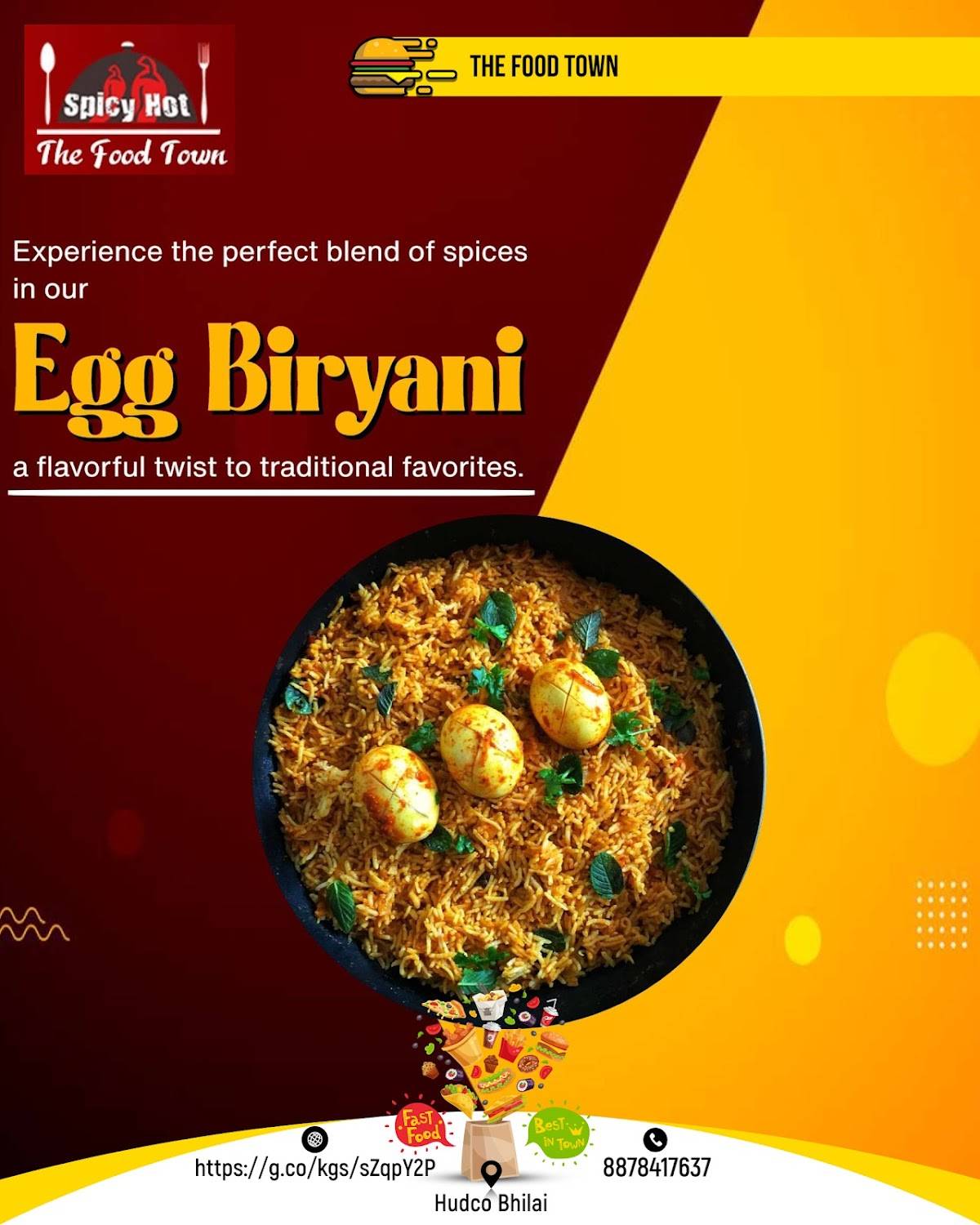 (Spicy hot )The Food Town menu