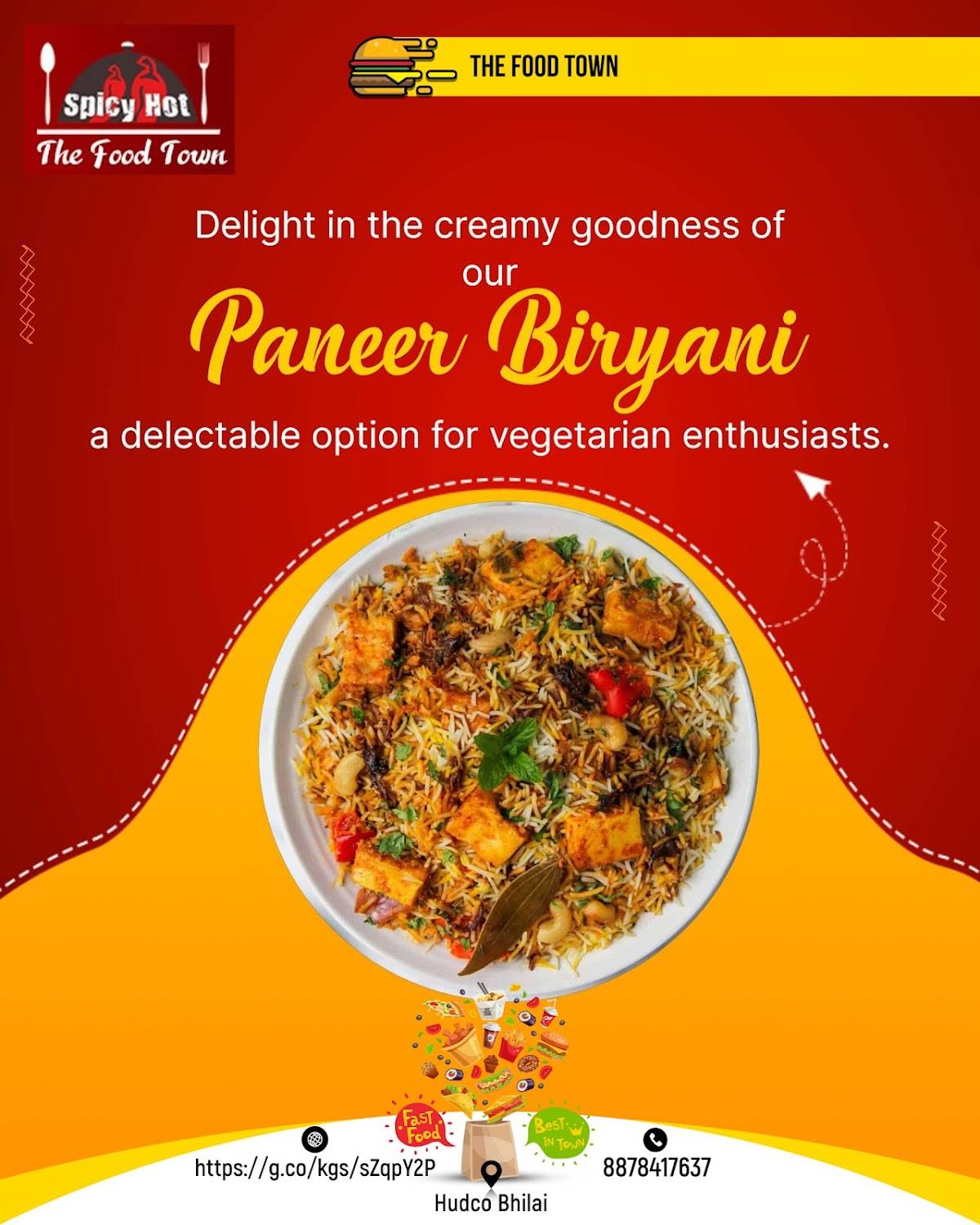 (Spicy hot )The Food Town menu