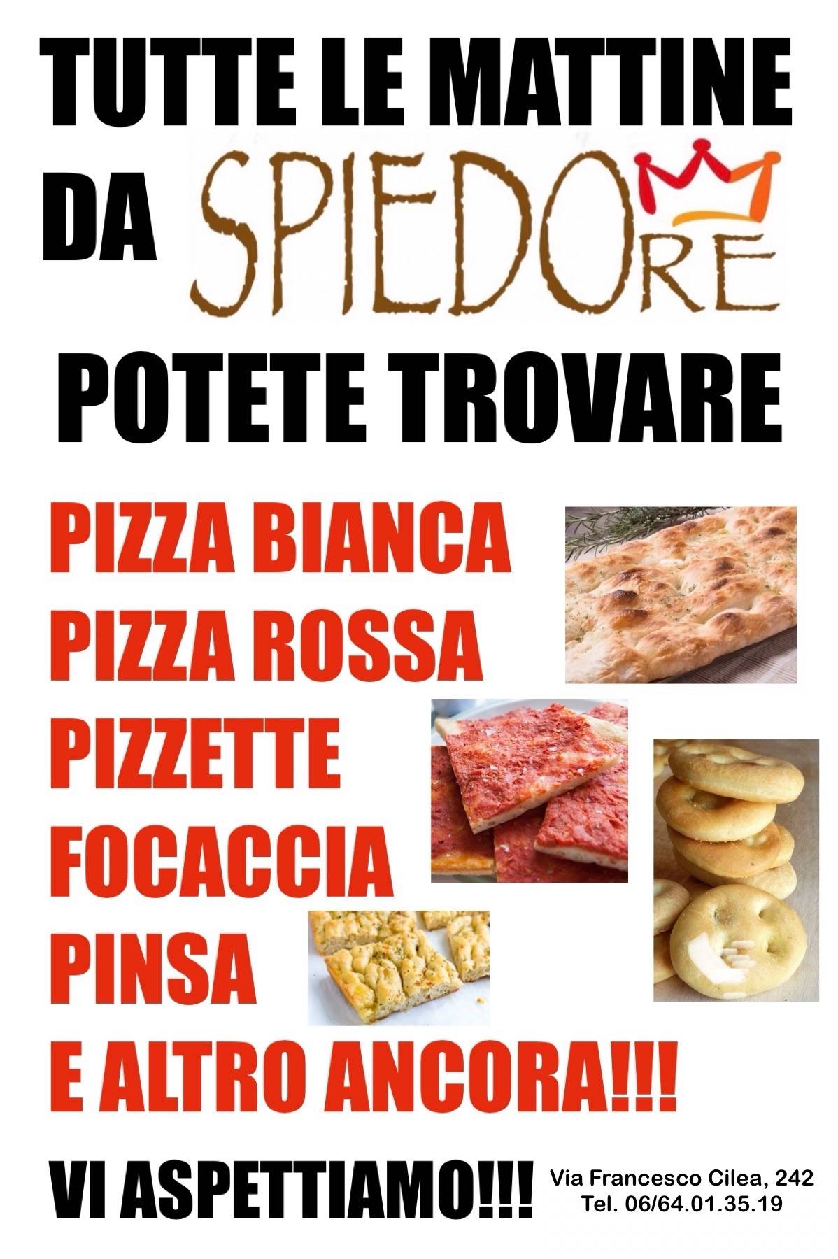 Menu di SpiedoRe 