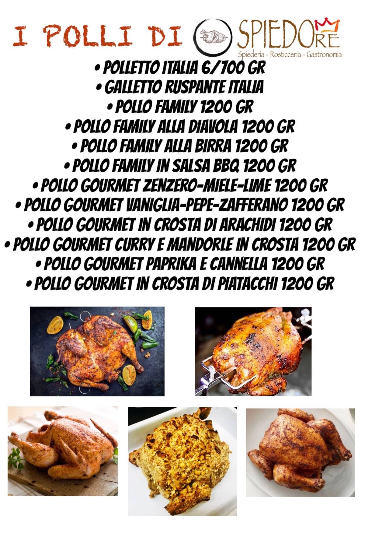 Menu di SpiedoRe 