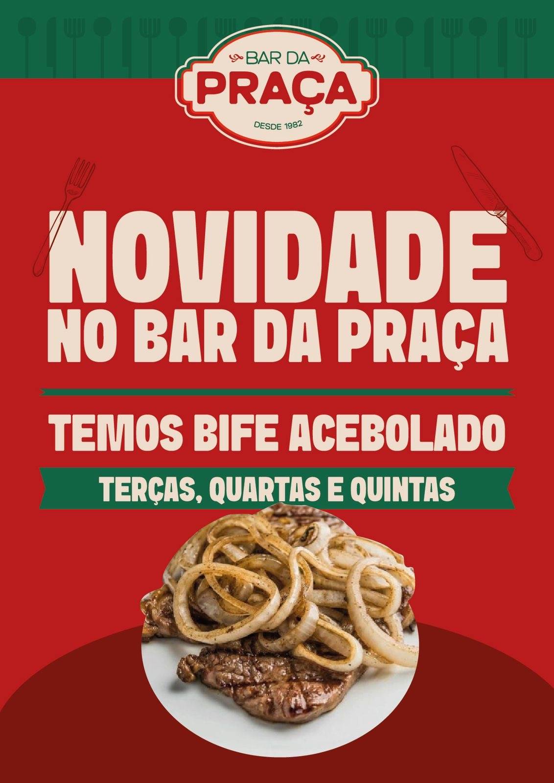 Bar da Praça cardápio