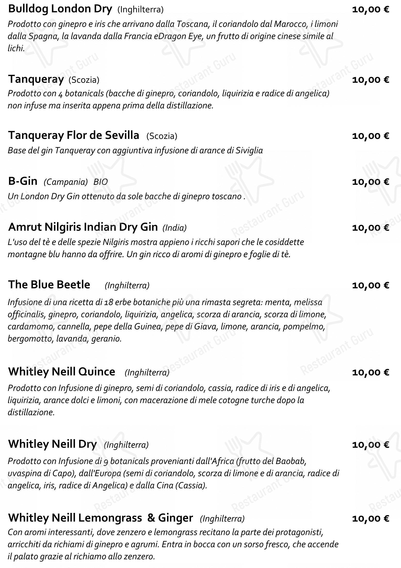 Staj Noodle Bar Chiaia in Napoli - Wine Menu