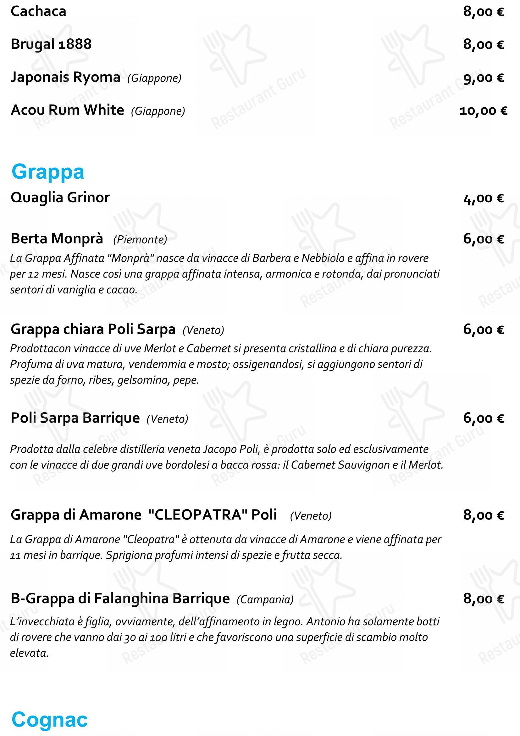 Menu di Staj Noodle Bar Chiaia - Lunch Menu