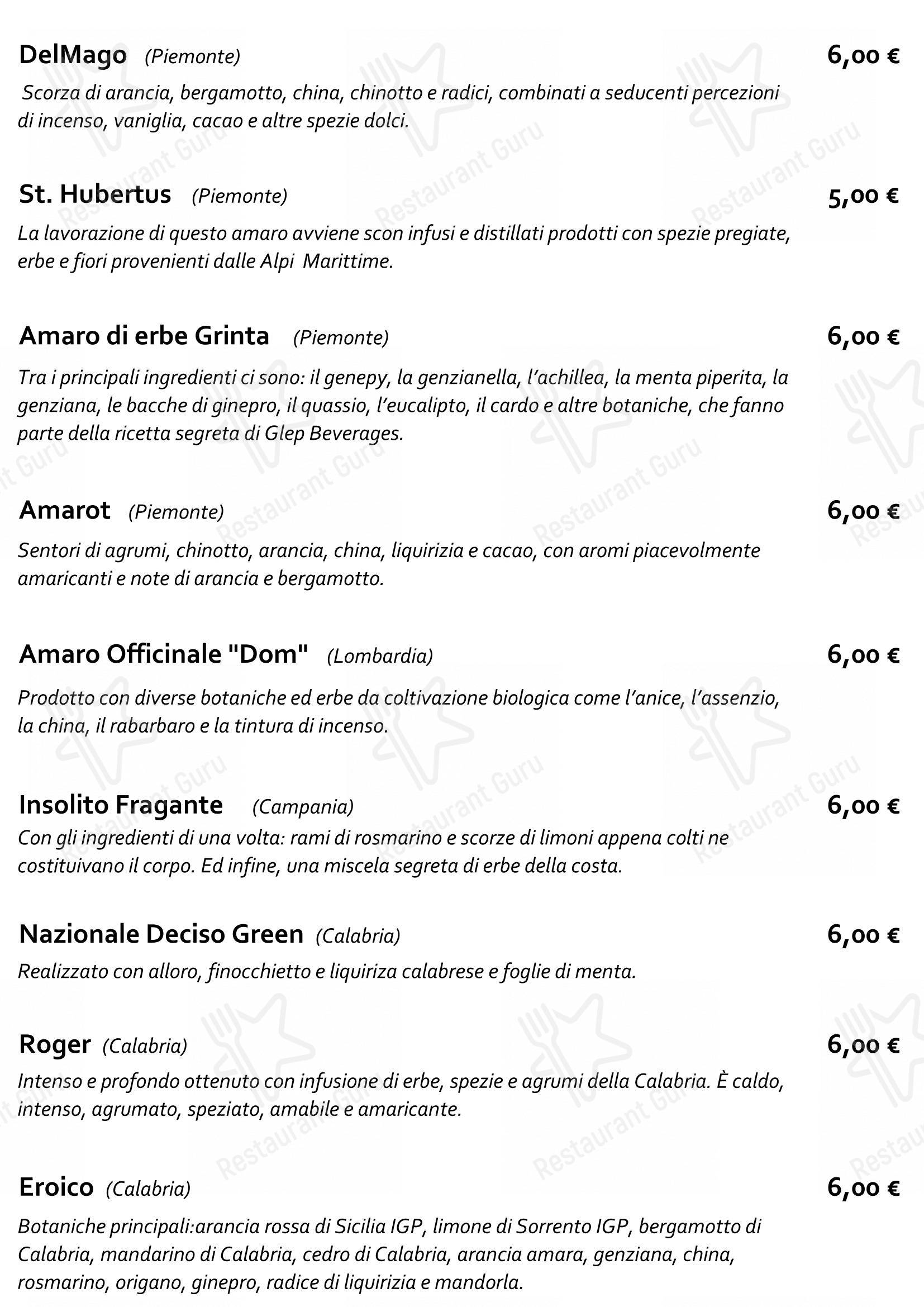 Dinner Menu per Staj Noodle Bar Chiaia in Napoli