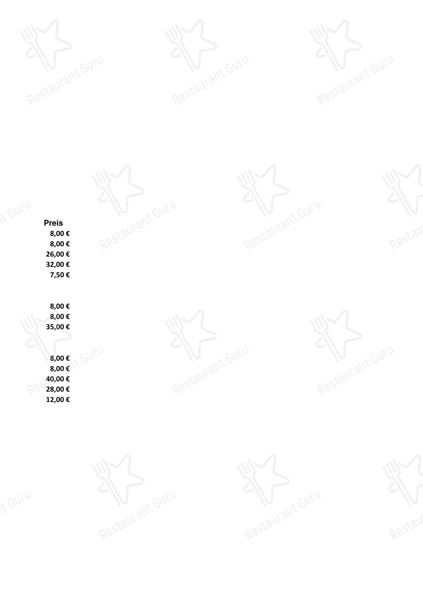 Stiftskeller dans Fröndenberg - Menu