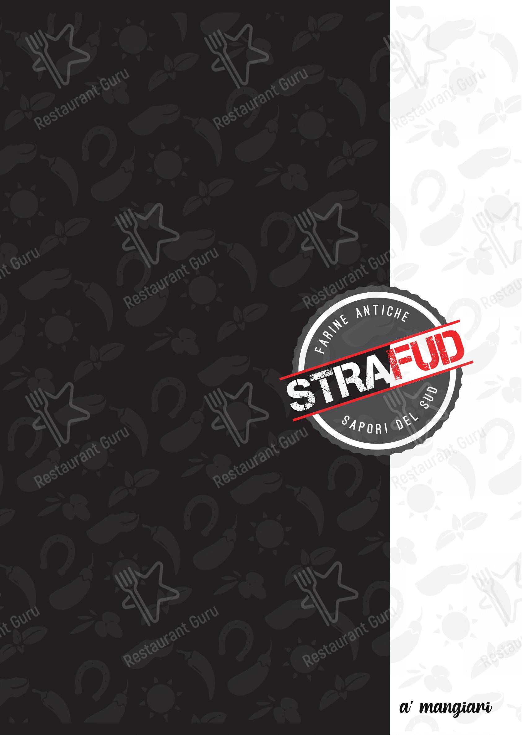 Strafud in Collegno - Menu bar