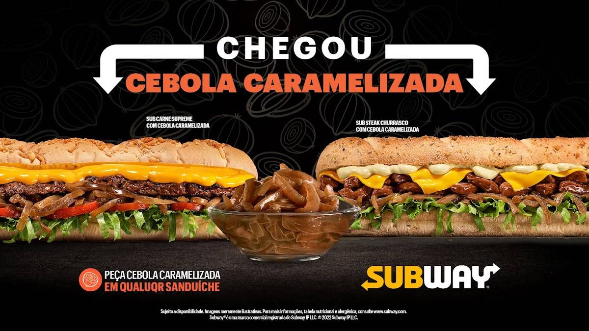 Subway Av. Costábile Romano 2330 cardápio