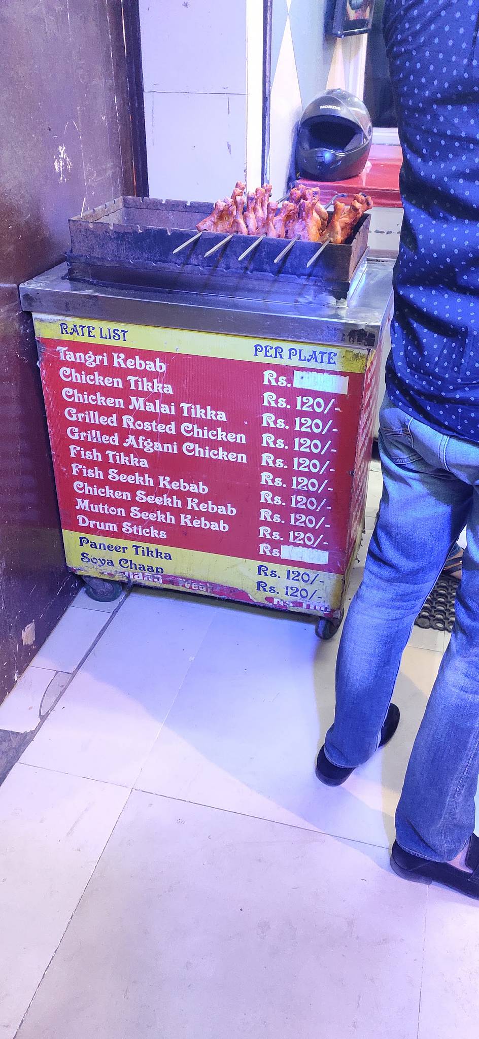 Super Chicken menu