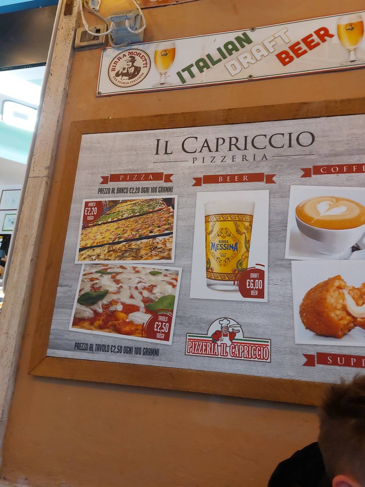 Menu de Super Pizza