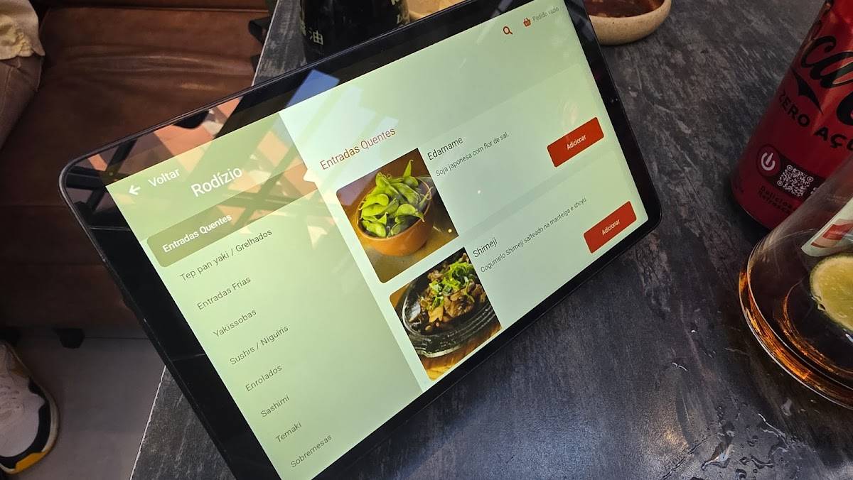 Sushi Nami cardápio