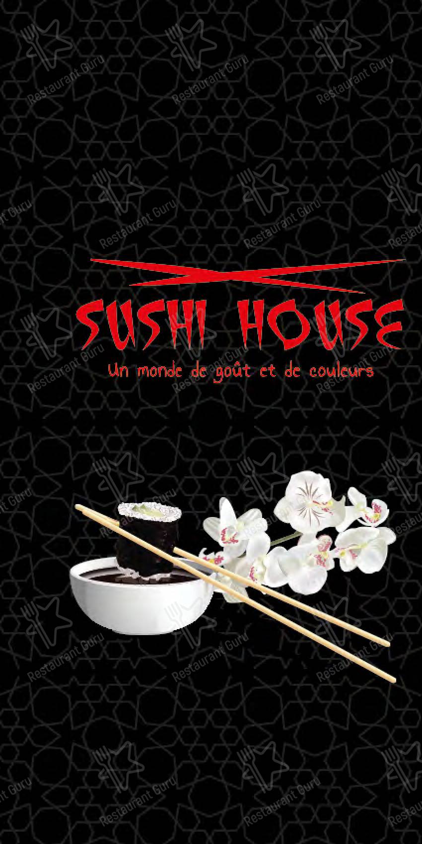 Menu pour Sushi house Hay Riad - repas et boissons