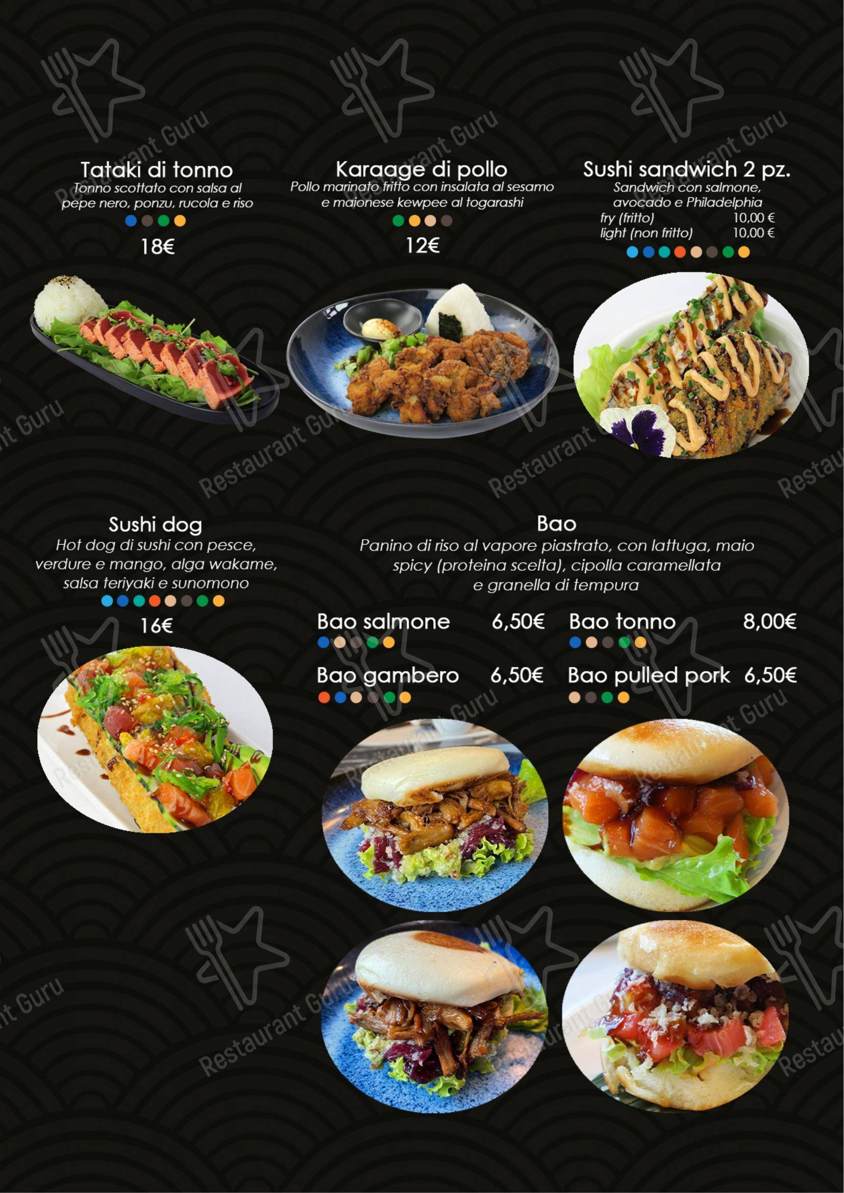 Menu di Sushic - Menu