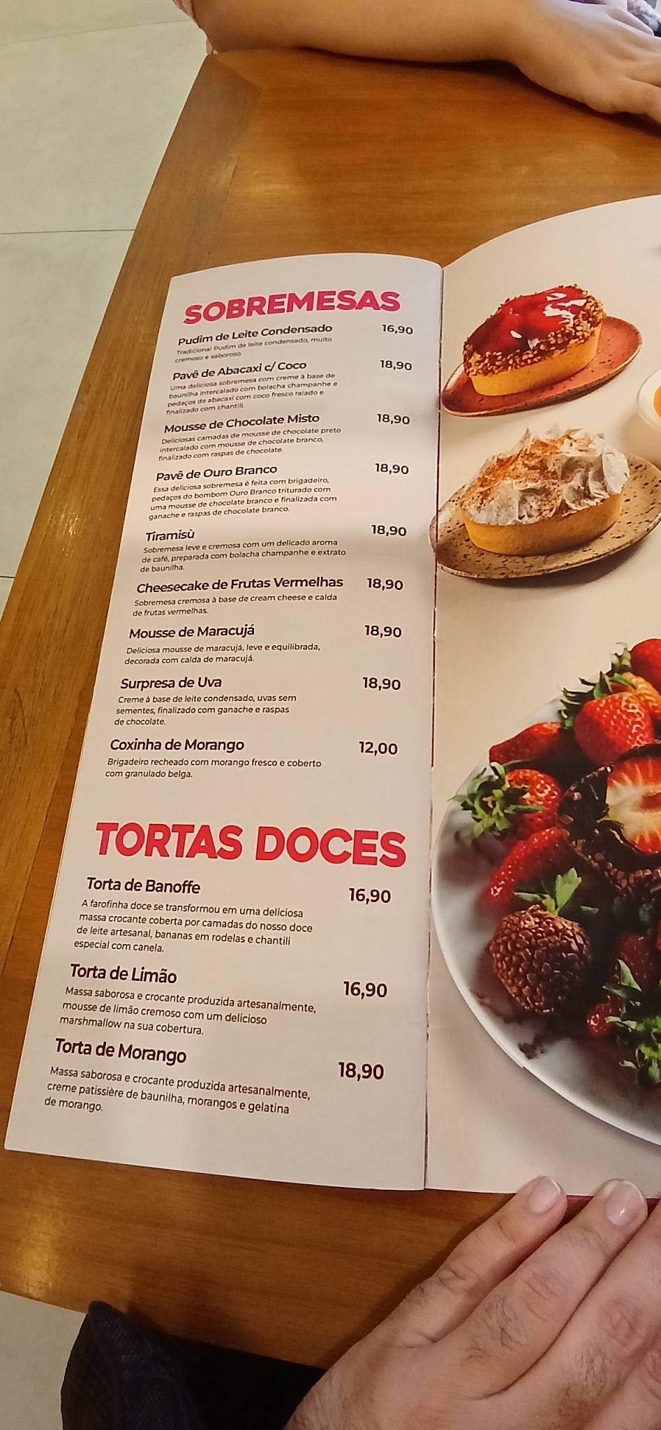 Doce Magia - Suzano cardápio