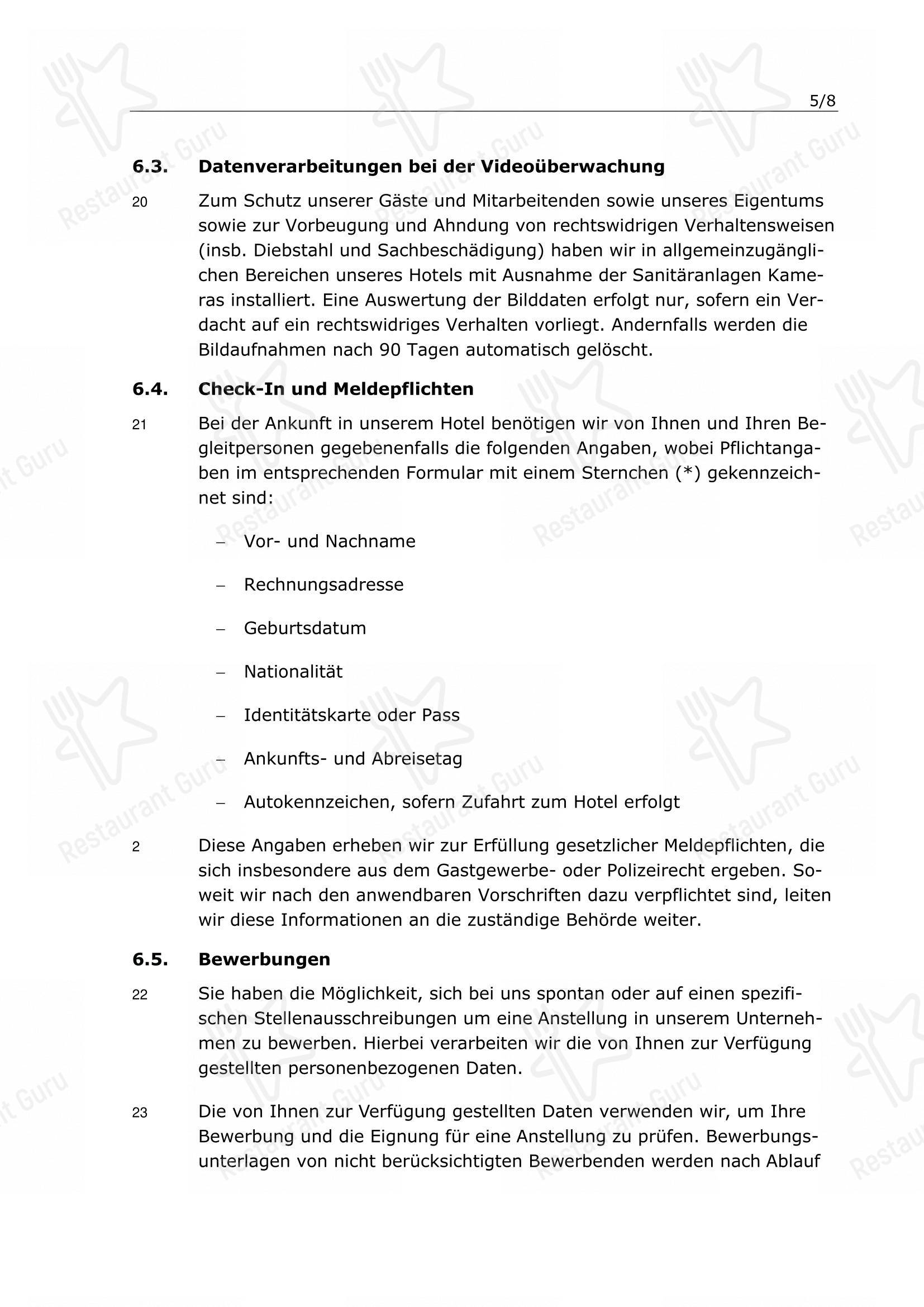 Swiss Chuchi Restaurant in Zurigo - Menu