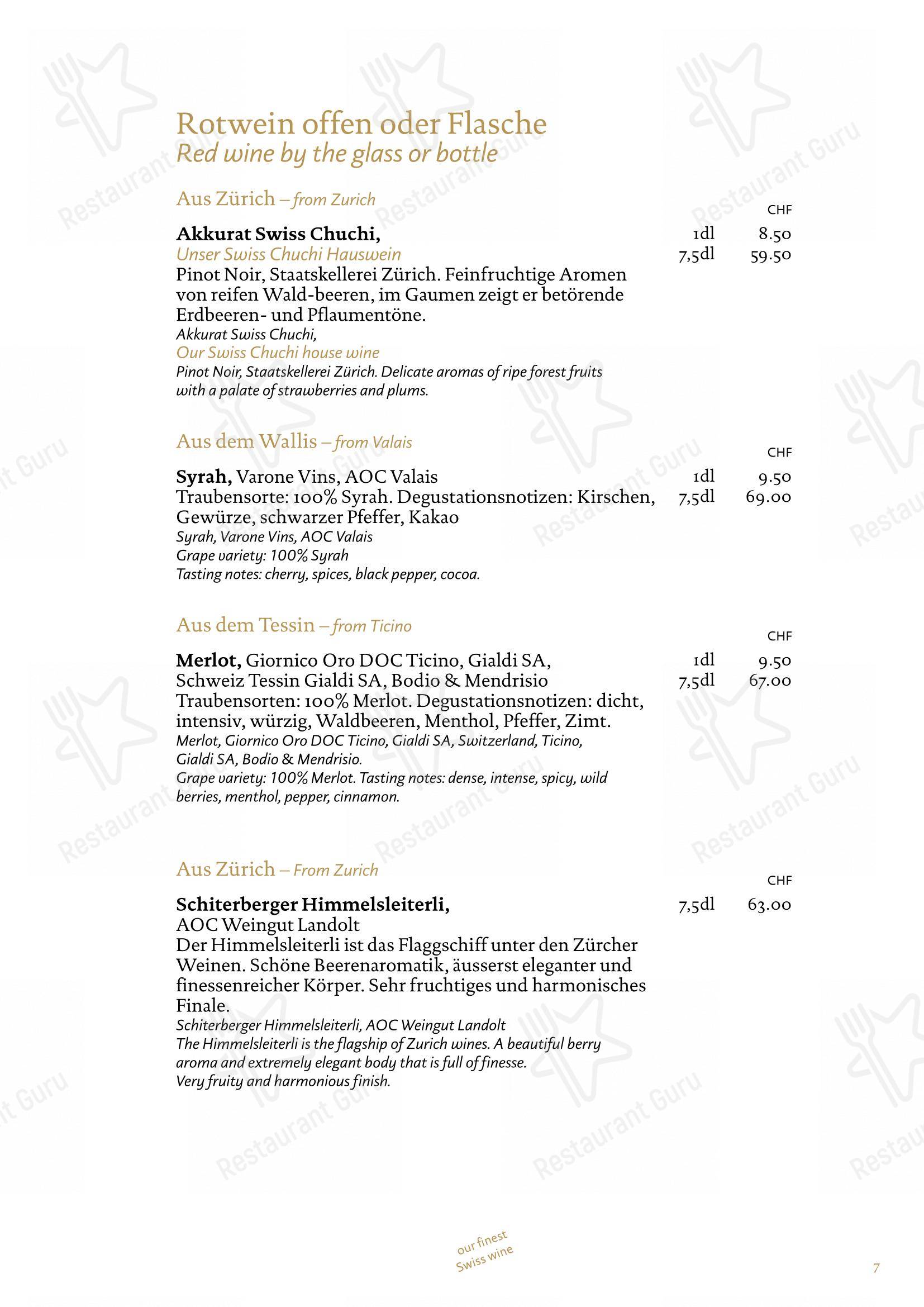 Детское per Swiss Chuchi Restaurant in Zurigo