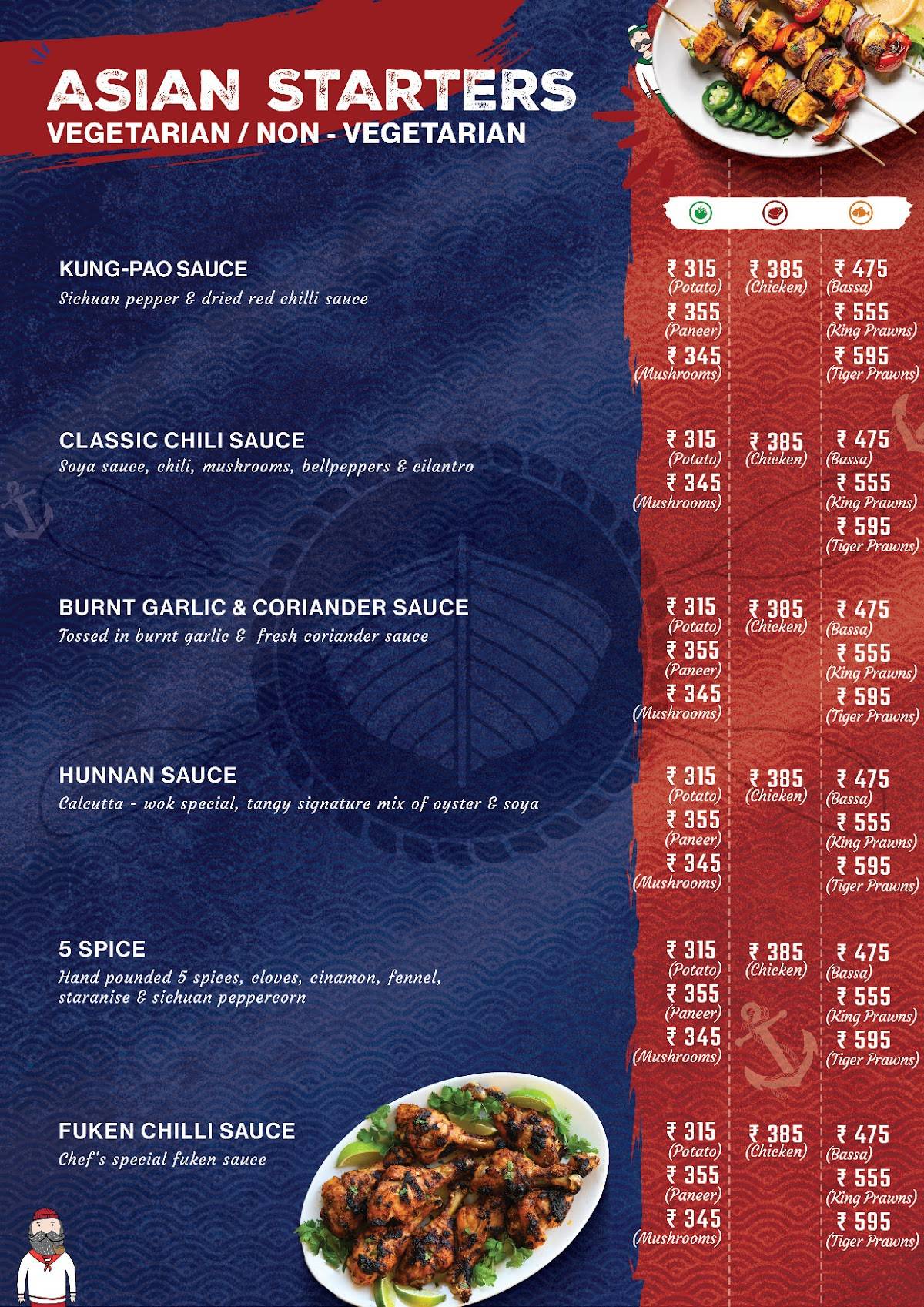 TBC The Boat Club Restaurant and Bar Mira Road menu