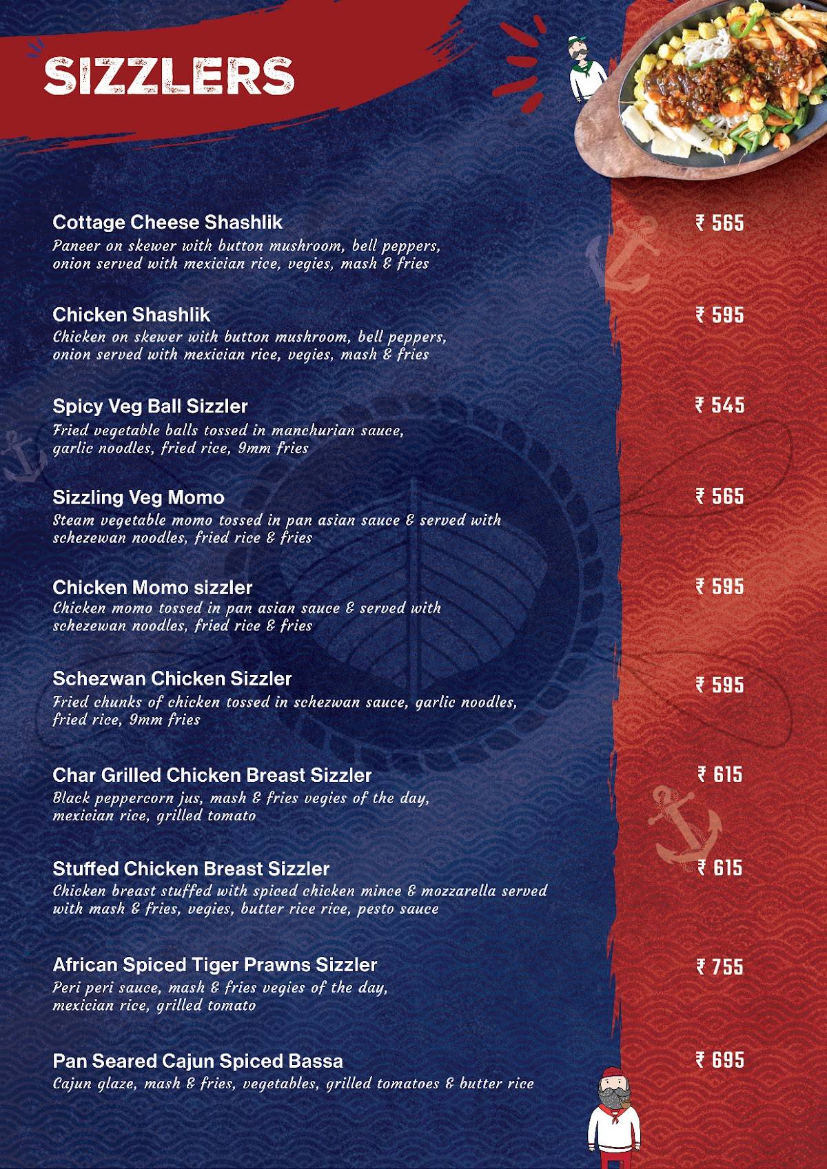 TBC The Boat Club Restaurant and Bar Mira Road menu
