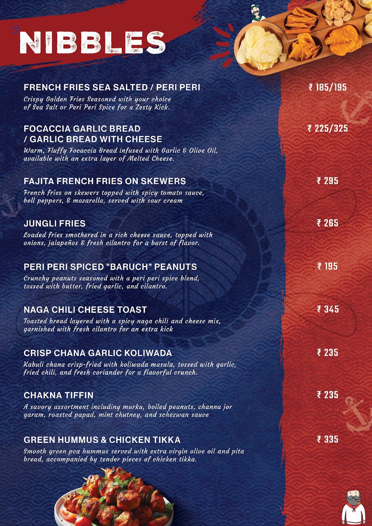 TBC The Boat Club Restaurant and Bar Mira Road menu