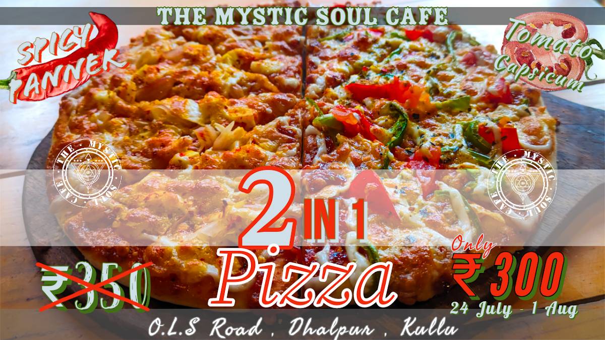 THE MYSTIC SOUL CAFE menu