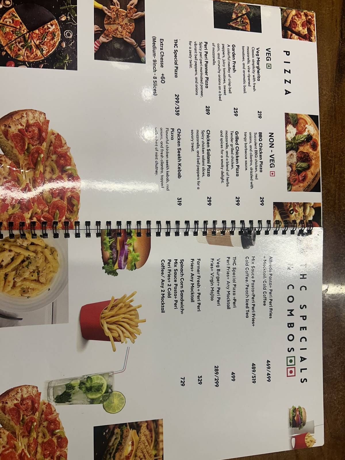 TREE HOUSE CAFE menu