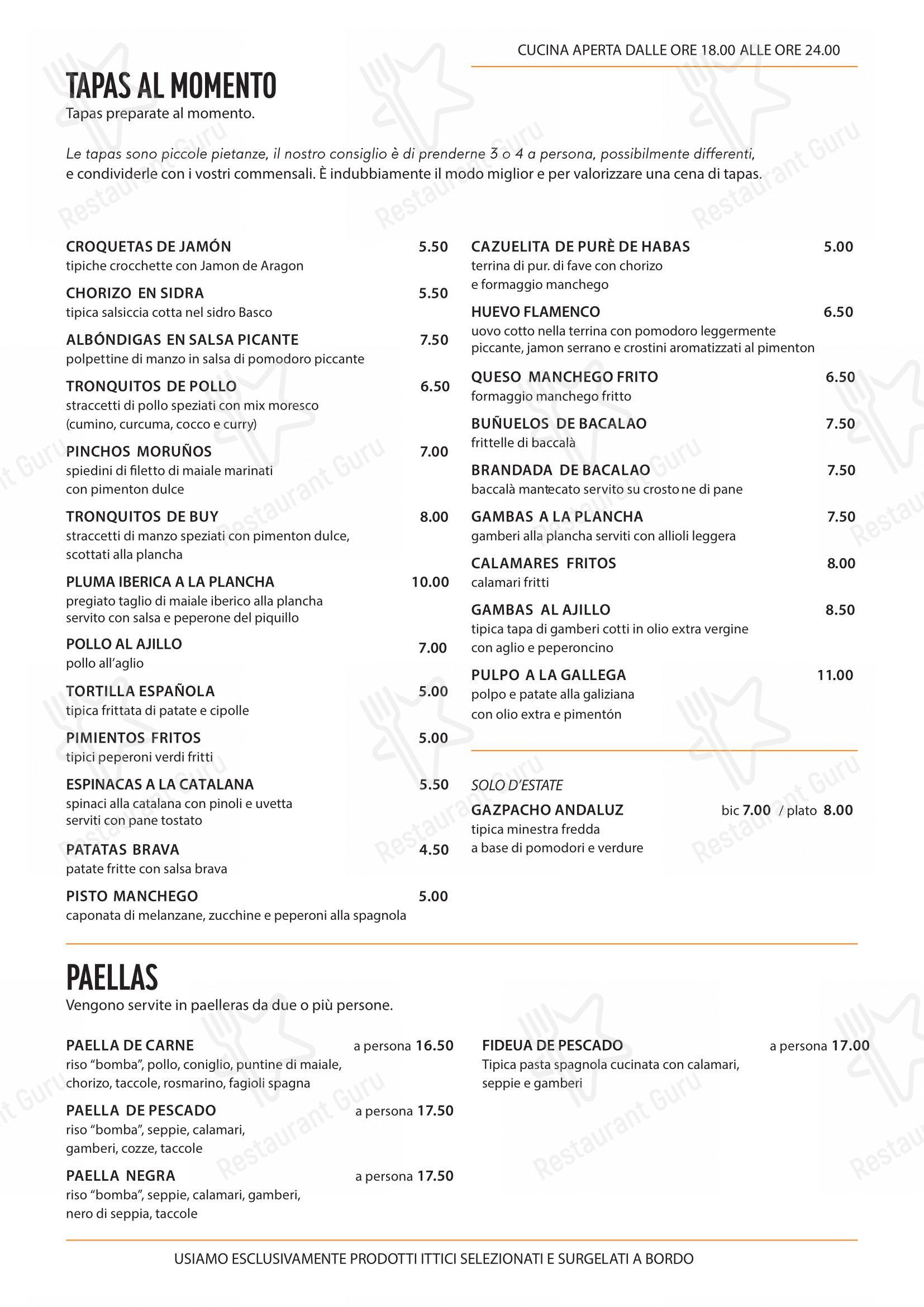 Menu di Tapa - Menu bar