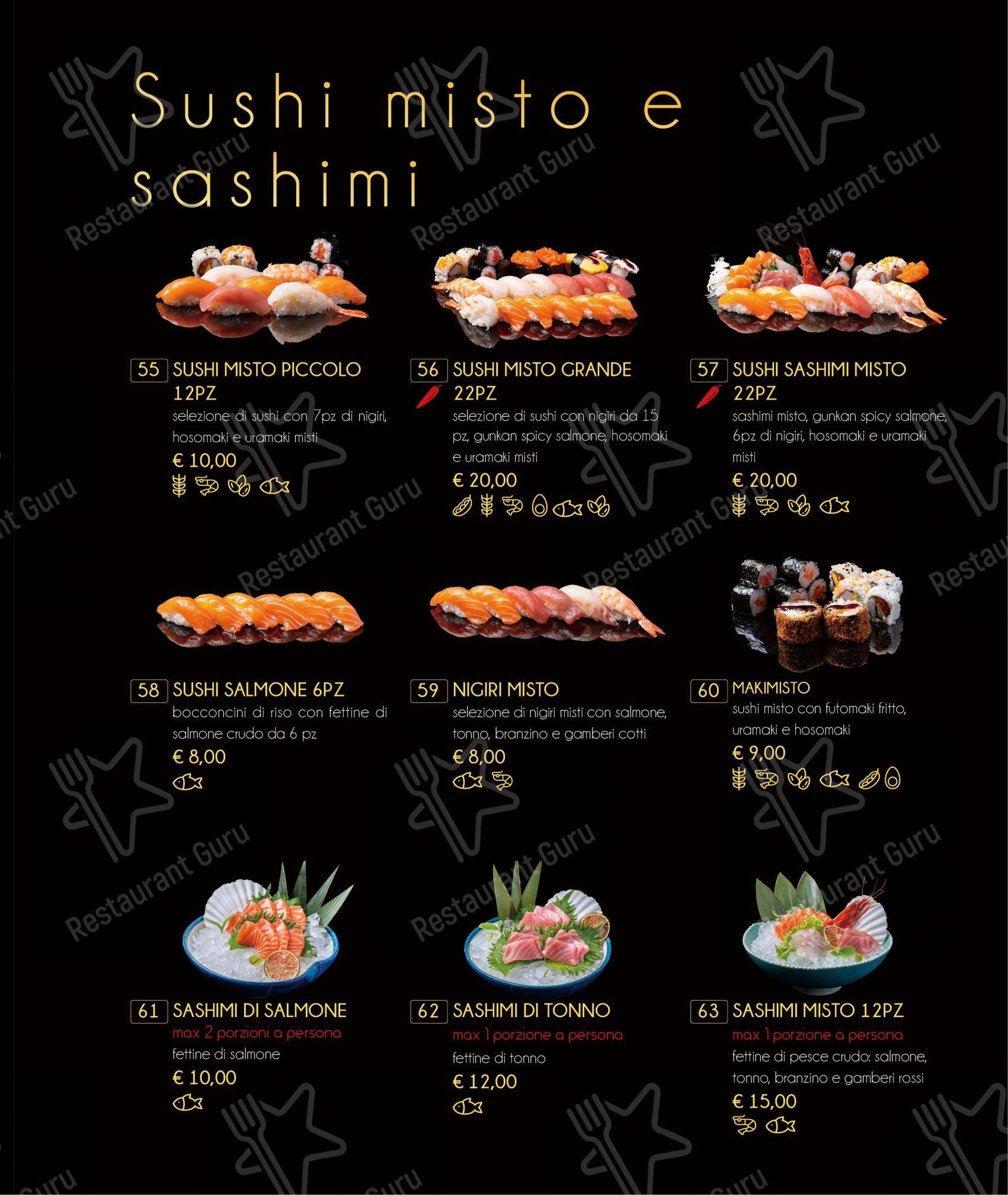 Menu di Tatsumi - Menu bar