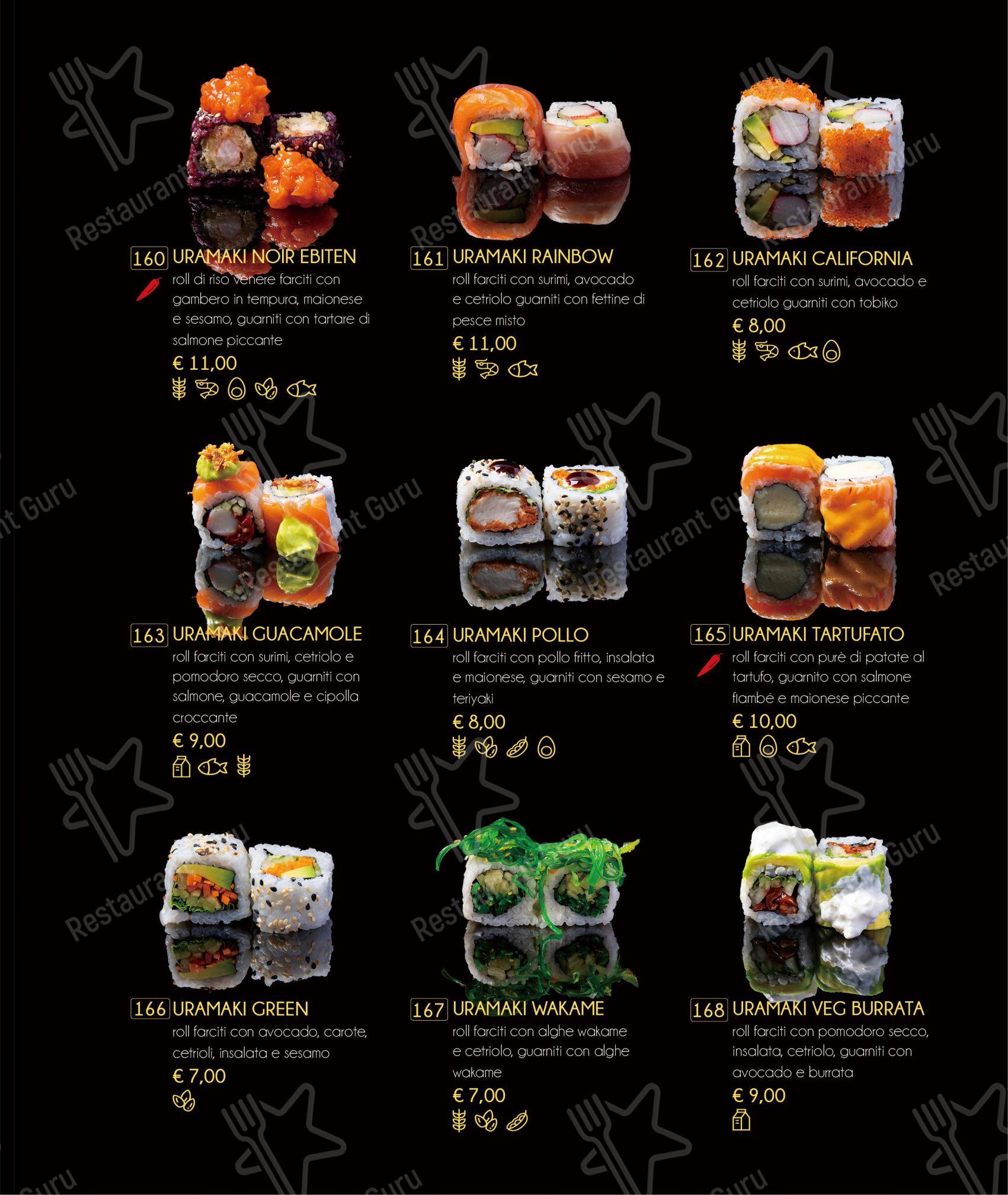Menu di Tatsumi - Menu bar