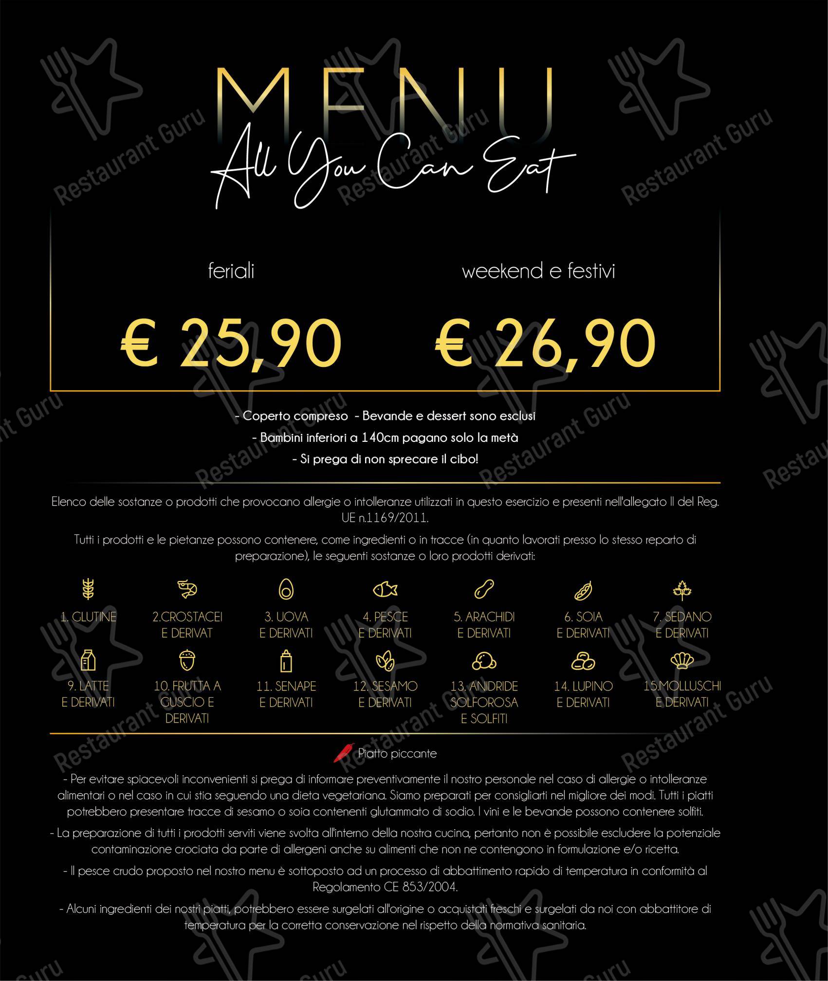 Menu di Tatsumi - Menu bar