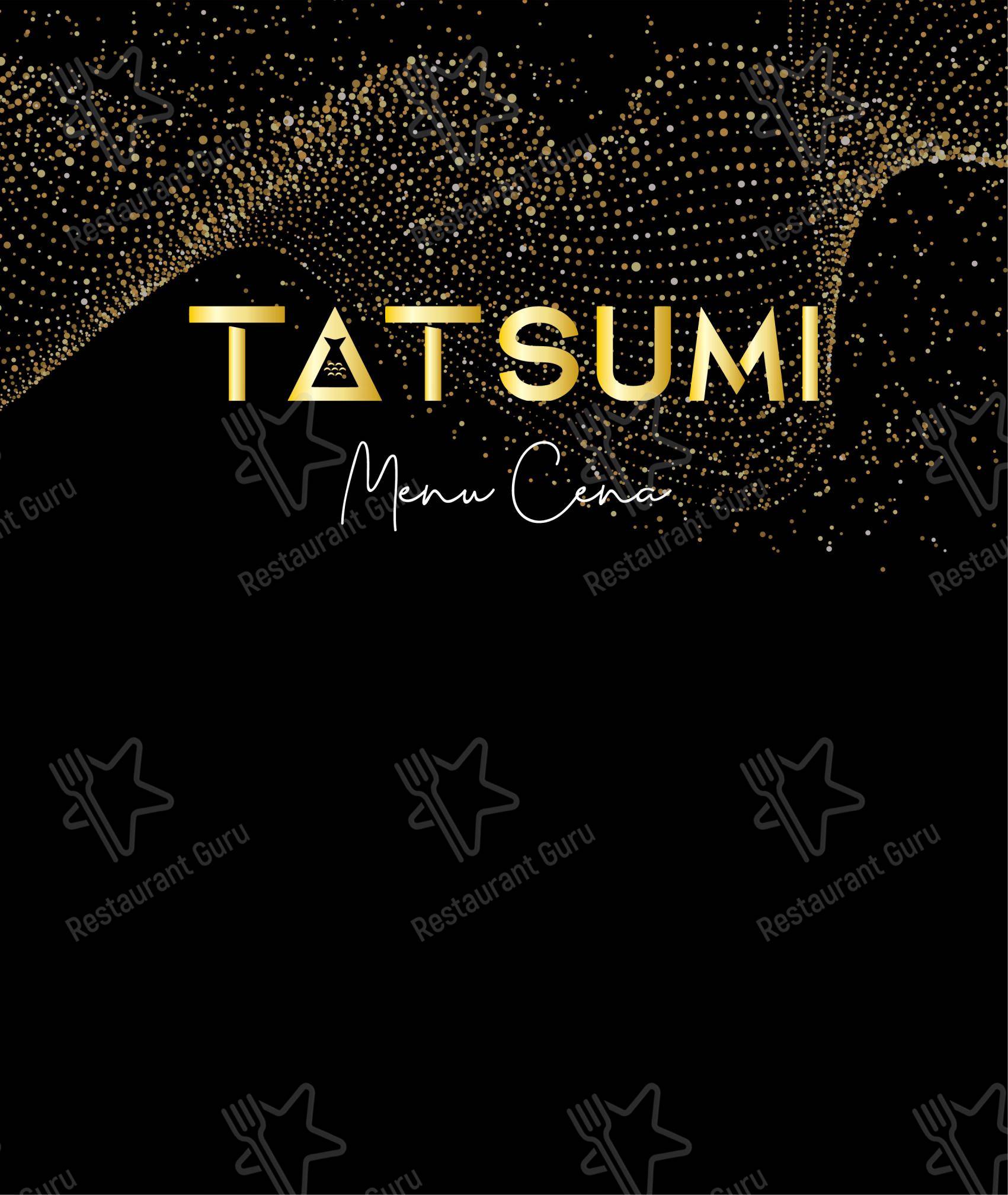 Tatsumi in Ferrara - Menu bar
