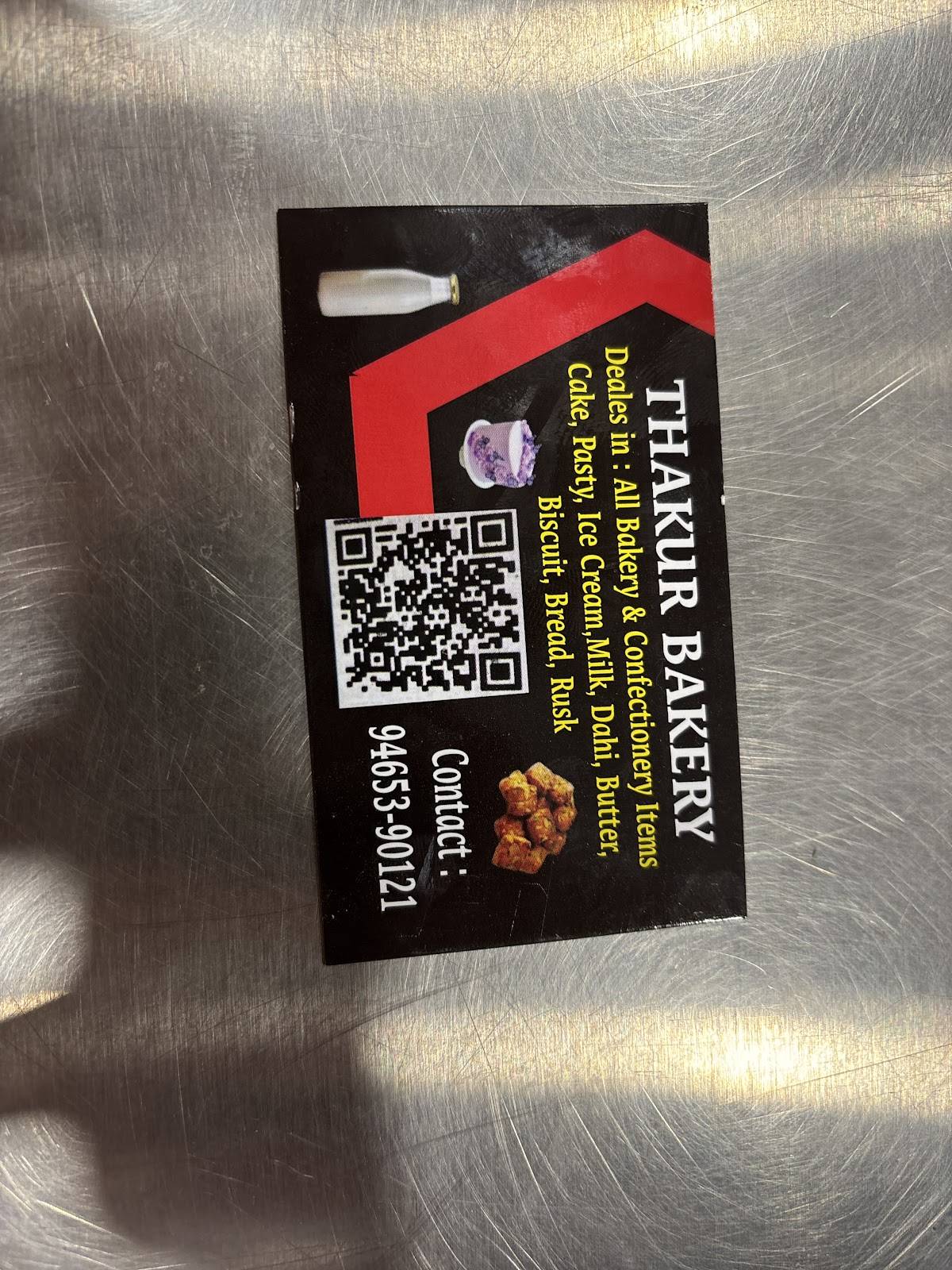 Thakur bakery talwara menu