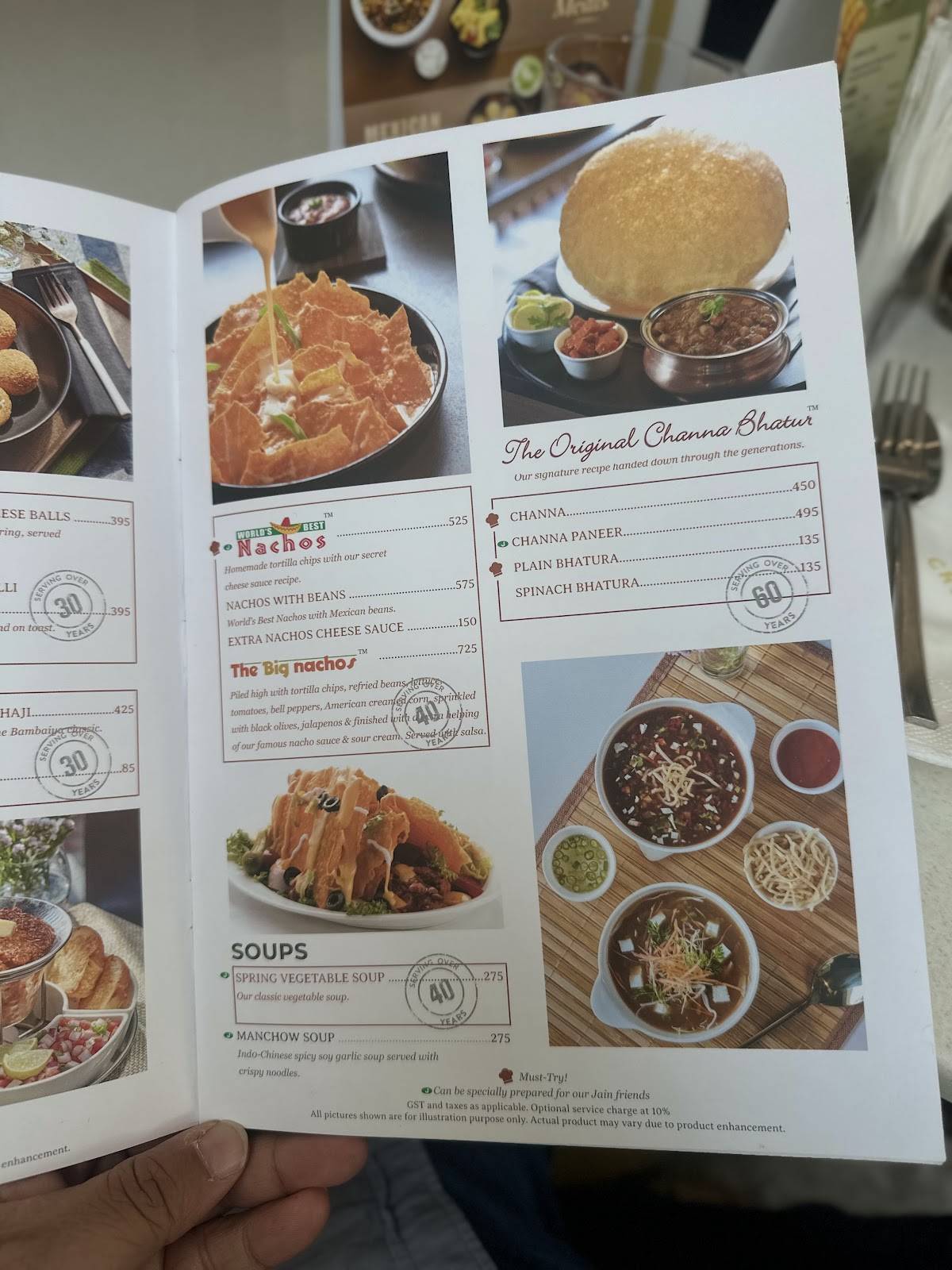 Cream Centre Thane menu