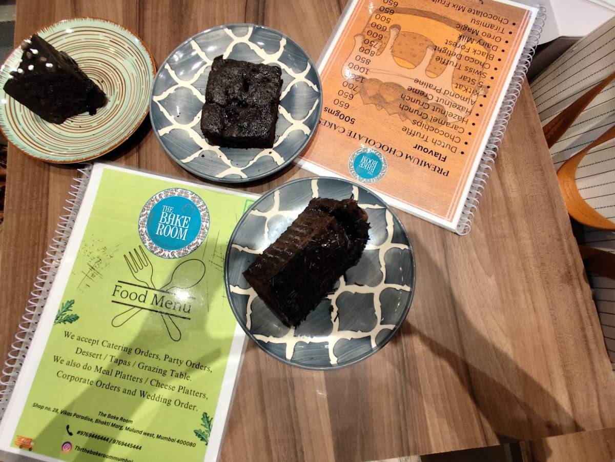 The Bake Room menu