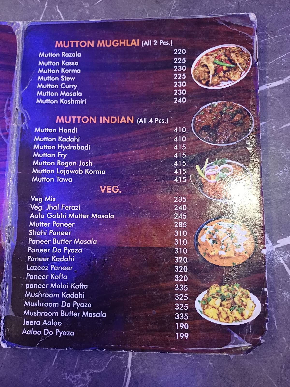 The Biryani Mall menu
