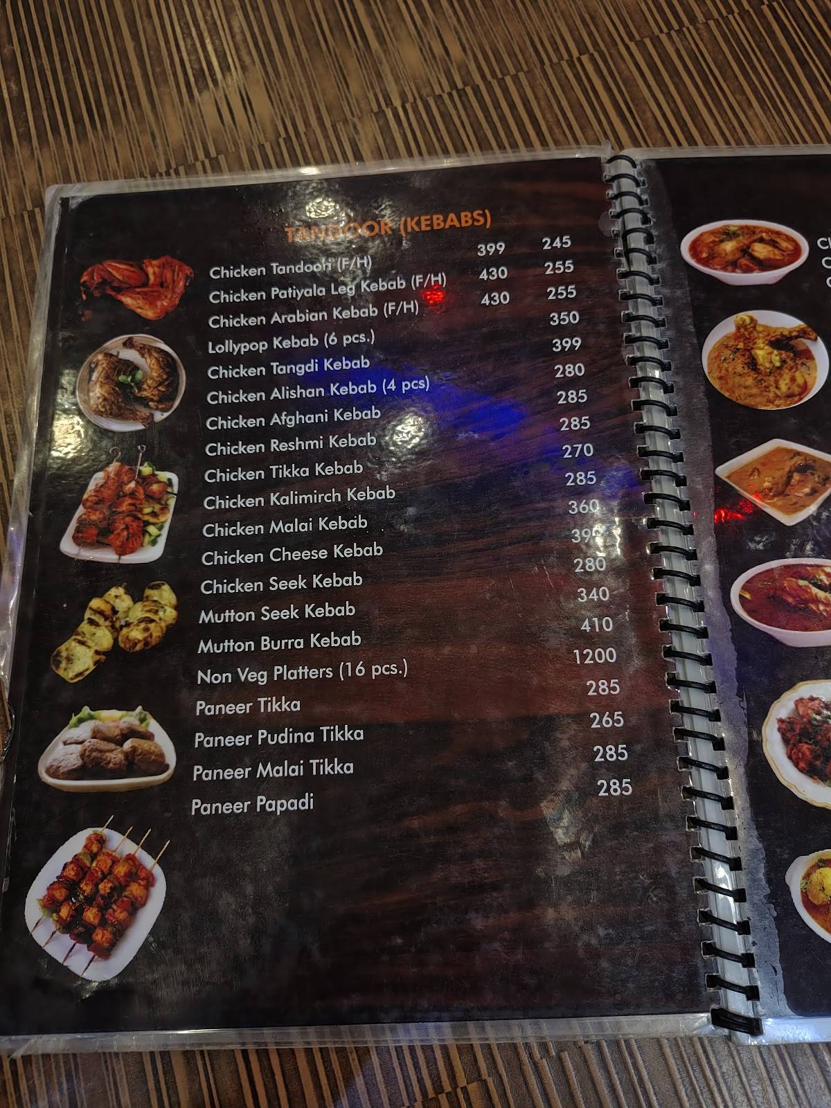 The Biryani Mall menu
