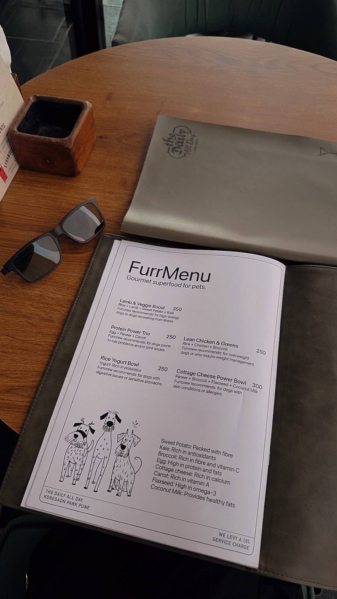 The Daily All Day Pune menu