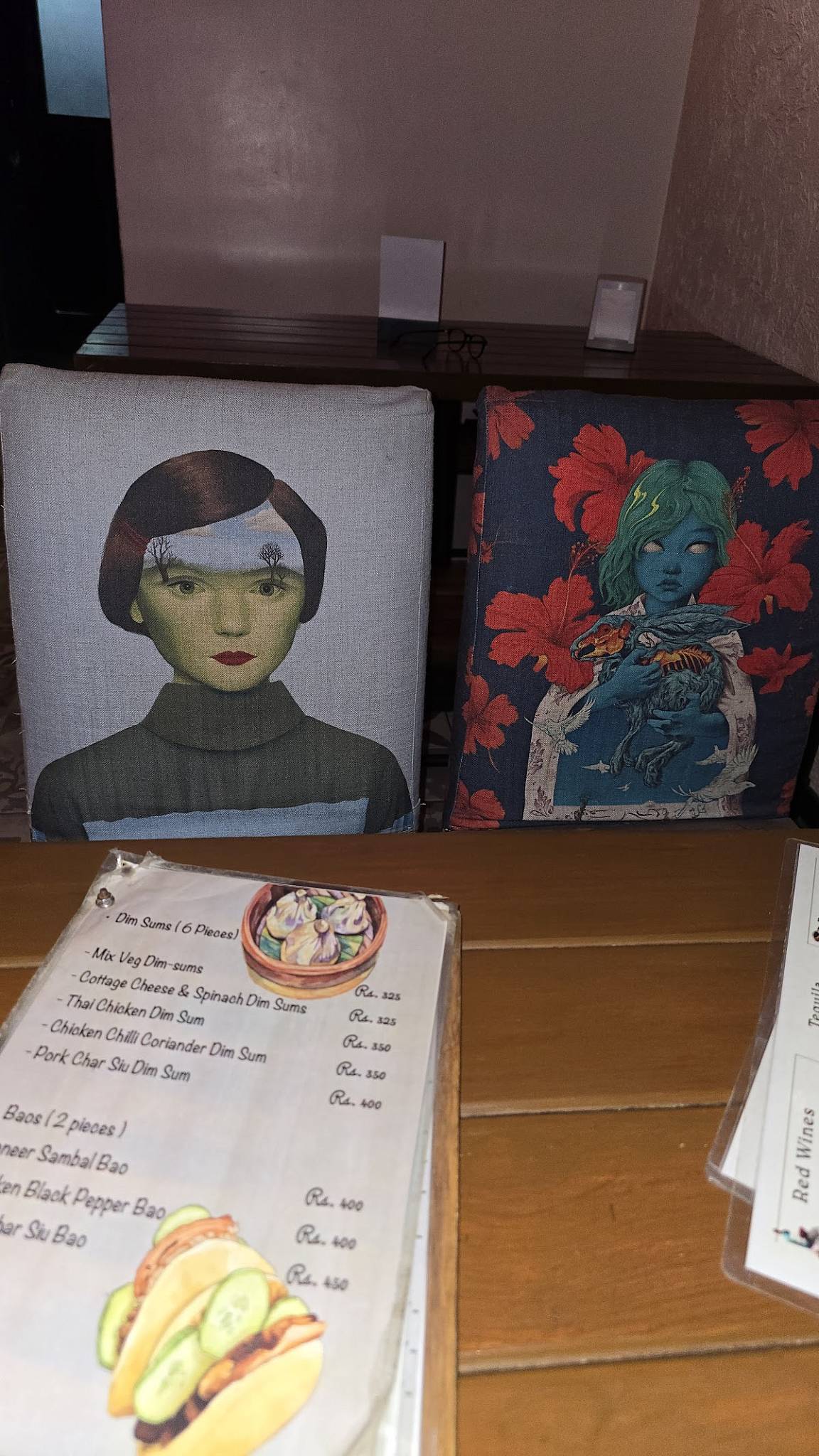 The Den menu