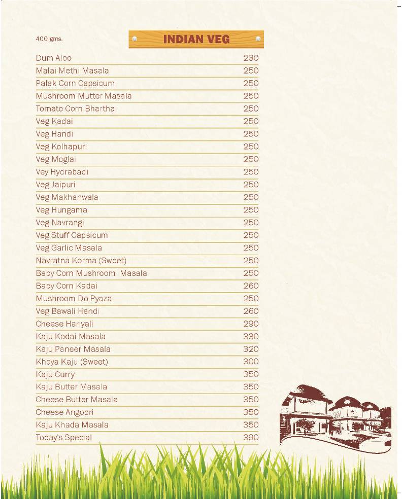 The Food Resort menu
