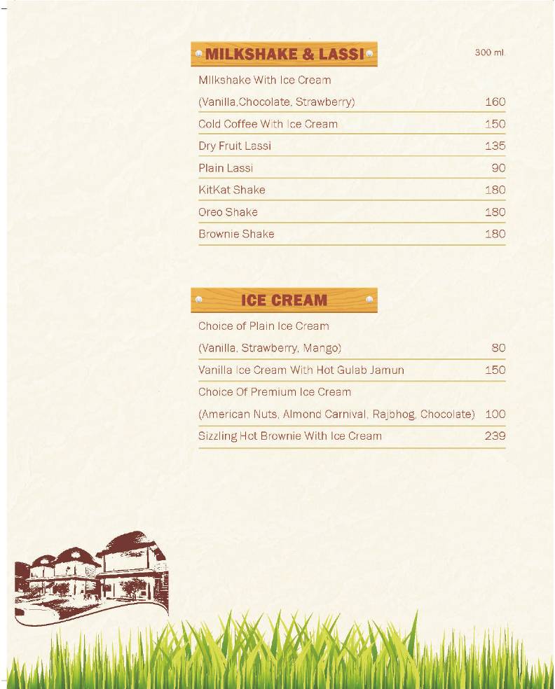 The Food Resort menu