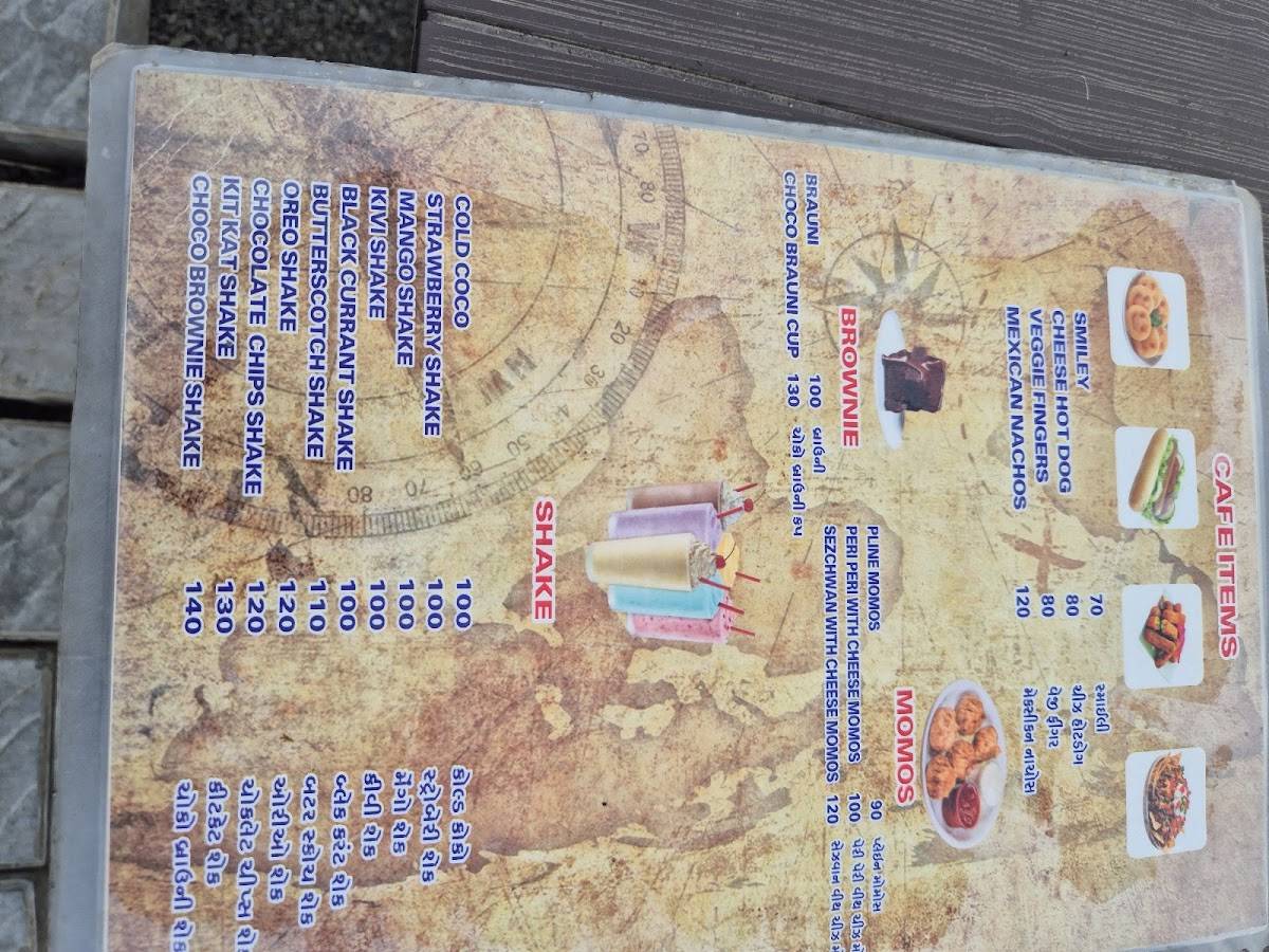 The Indian Cafe menu