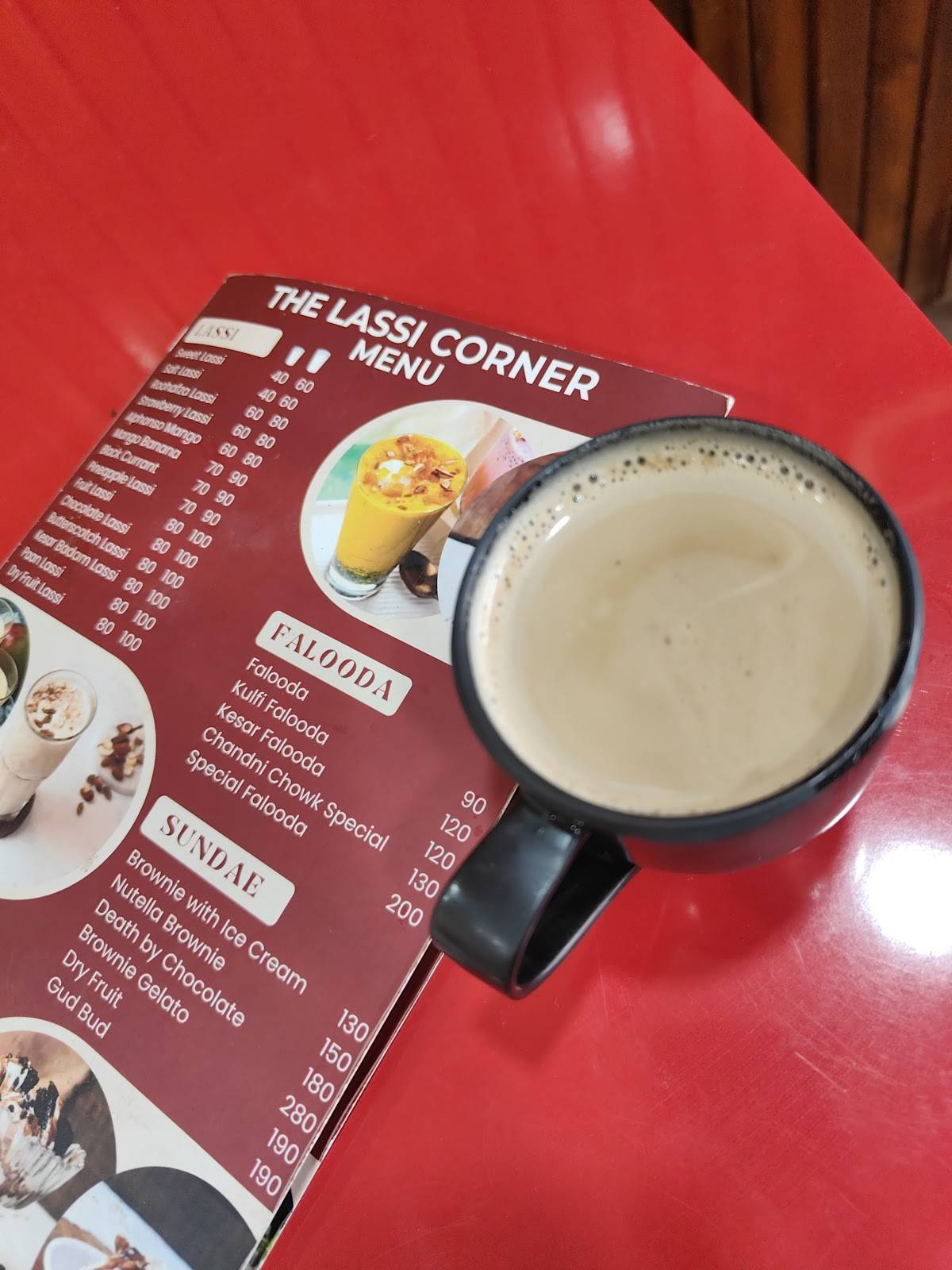 The Lassi Corner - My Chai Stories menu