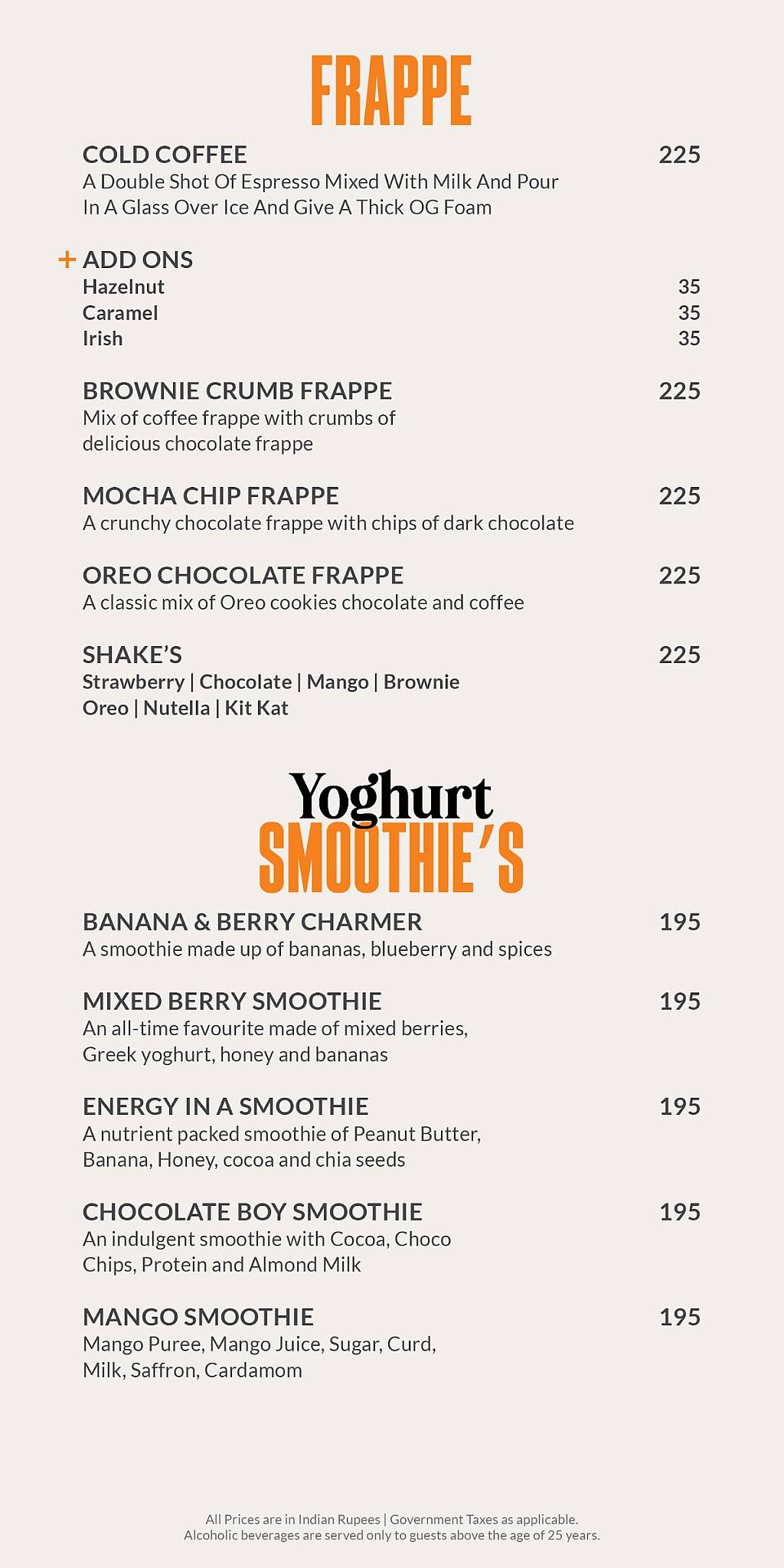 The Machhiwala By Makhan Fish Co. (Since 1964) menu