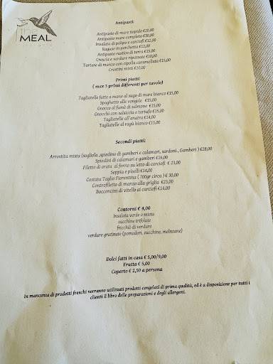 Menu di The Meal Ristorante 