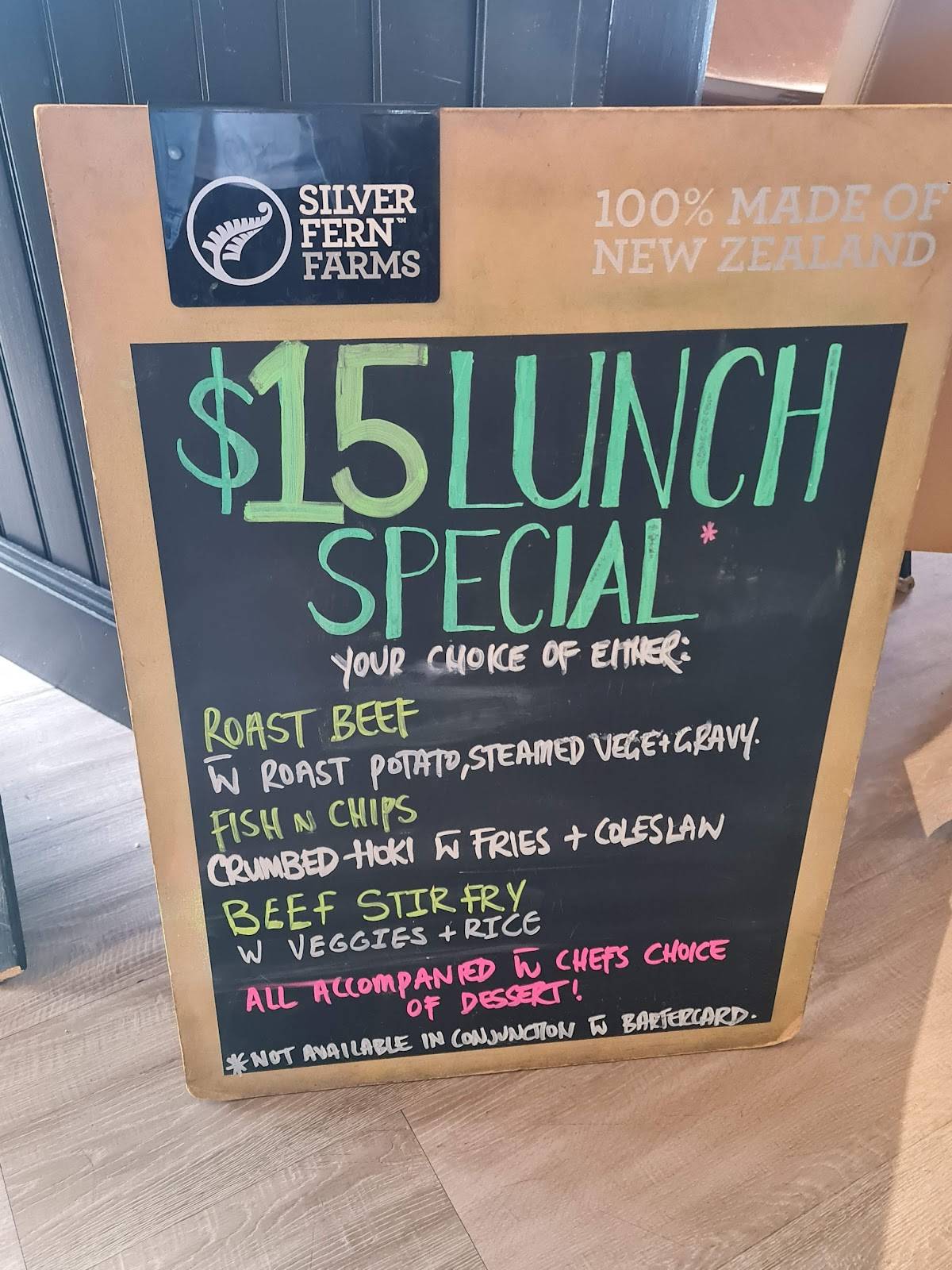 Menu at The Rope and Twine pub & bar, Dunedin