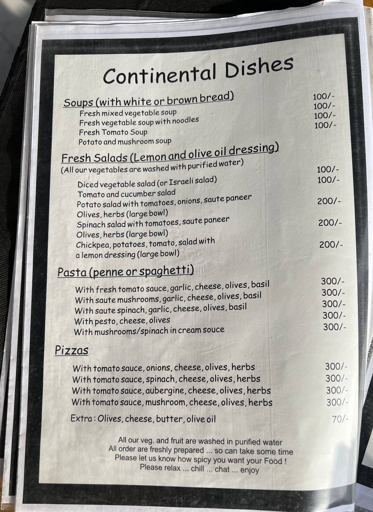 The Sixth sense (retreat into heaven) the wonderful rooftop restaurant @inn seventh heaven menu