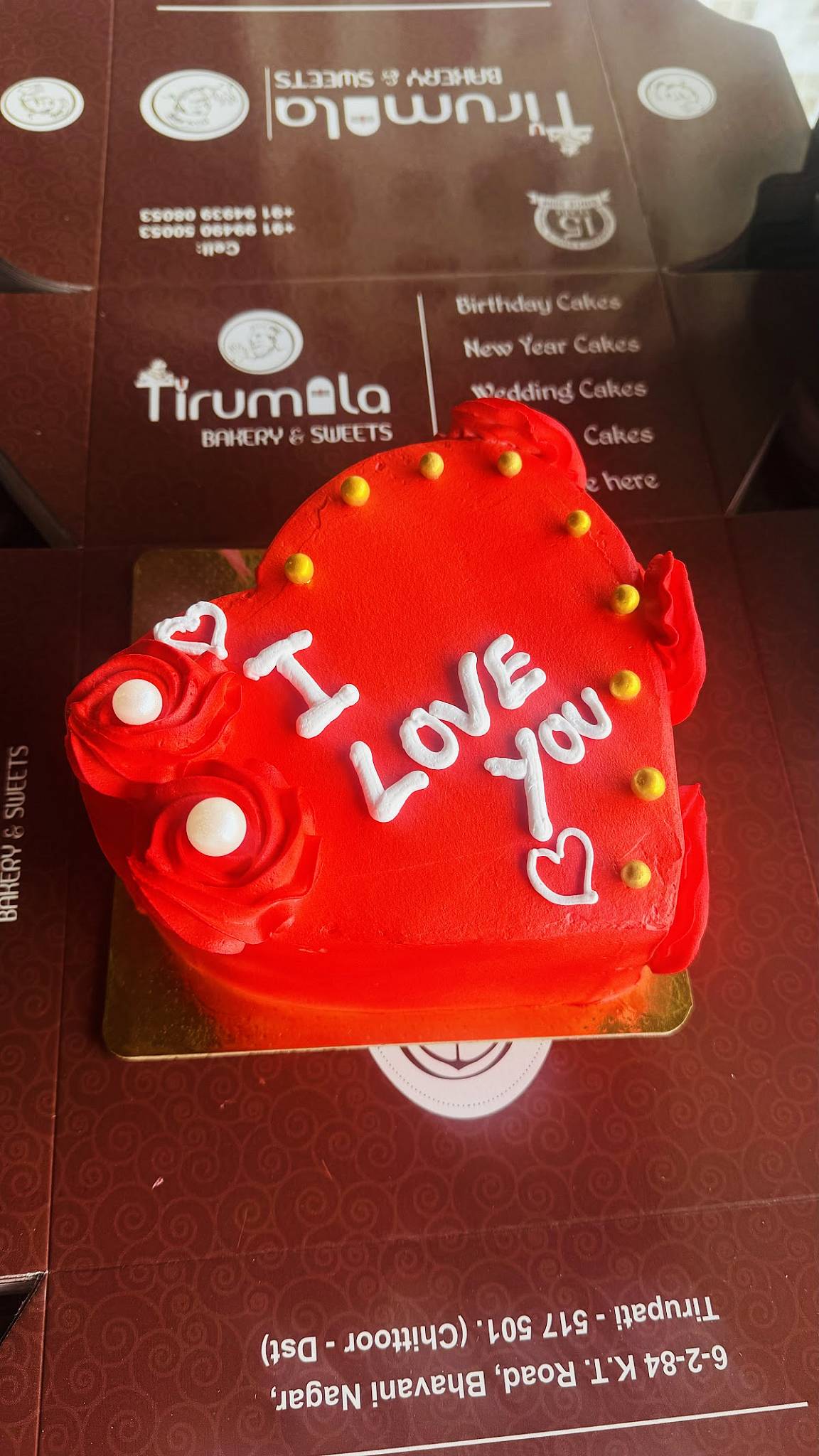 Tirumala Bakery & Sweets - Best Bakery In Tirupati menu